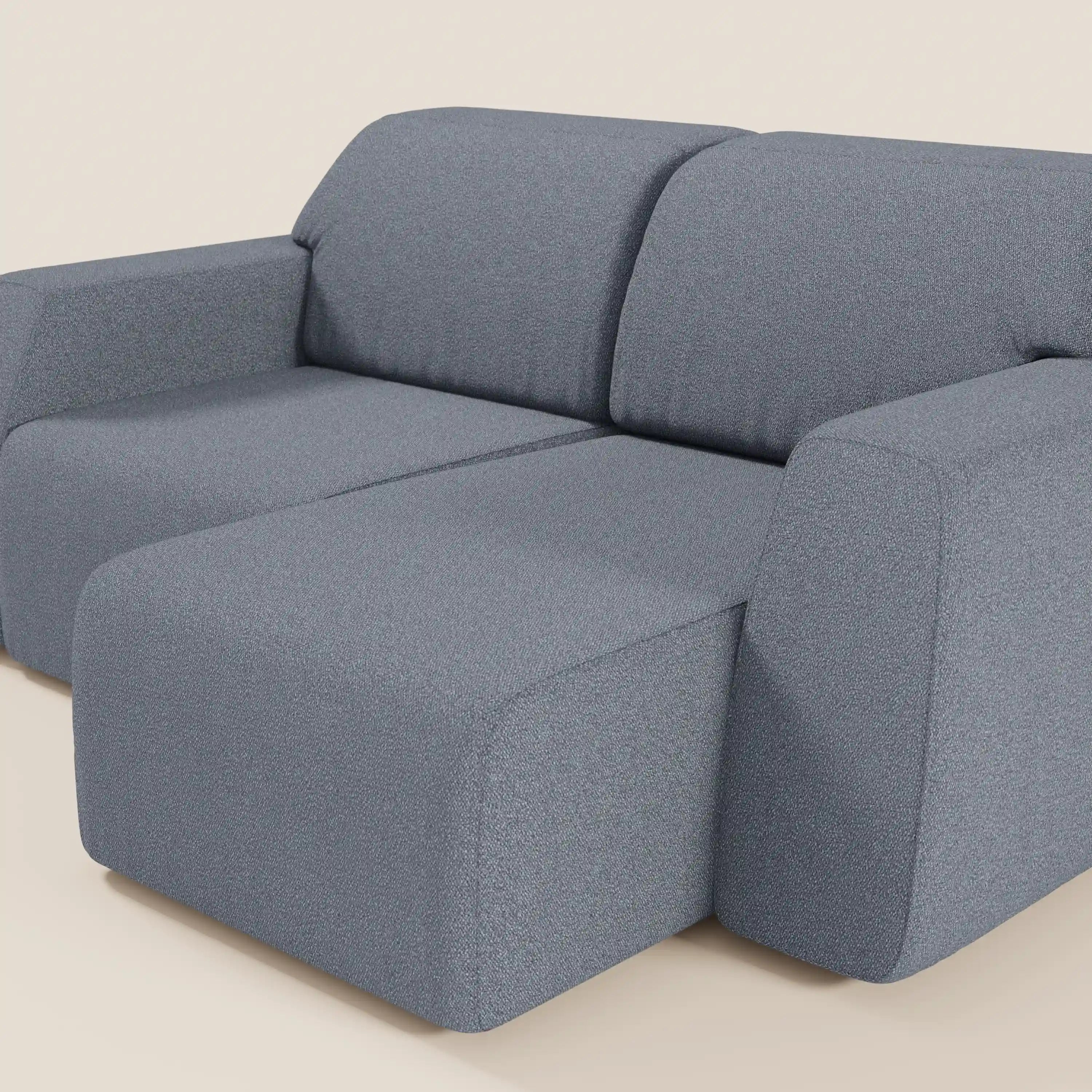 Orbit divano 2 e 3 posti con sedute scorrevoli - completamente sfoderabile in tessuto smacchiabile effetto cotone T33 - divani.store