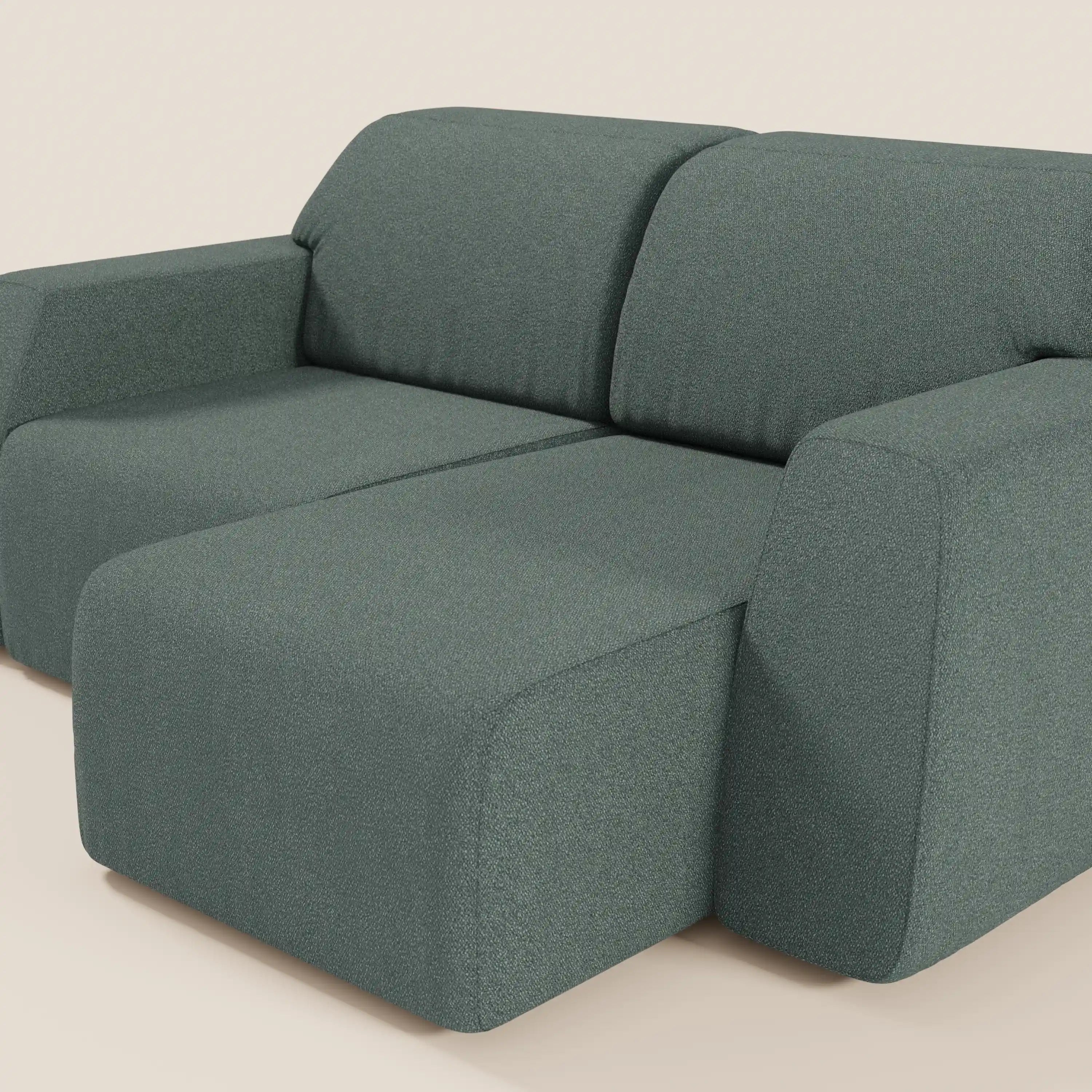 Orbit divano 2 e 3 posti con sedute scorrevoli - completamente sfoderabile in tessuto smacchiabile effetto cotone T33 - divani.store