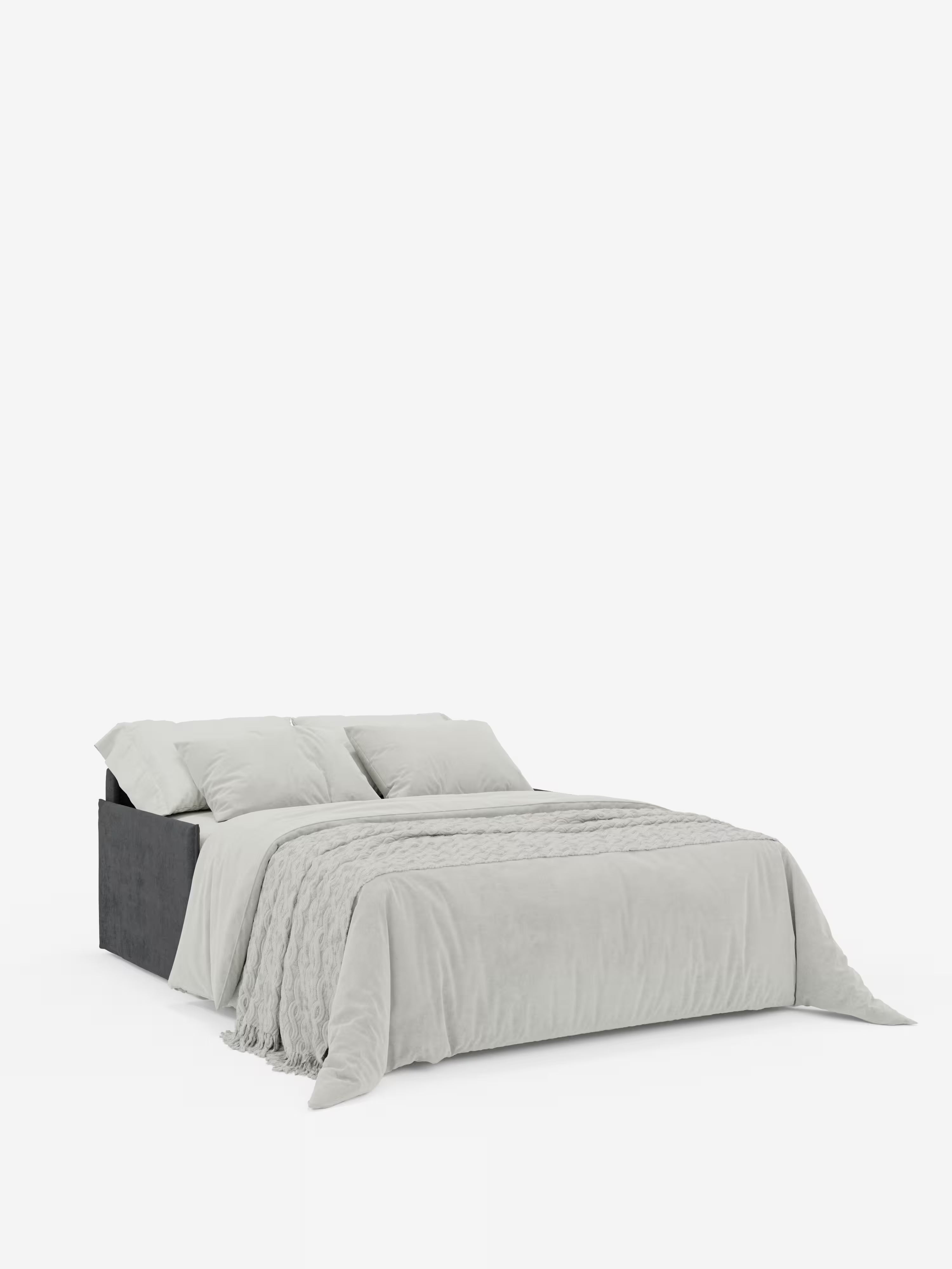 Miryam Divano letto con poggiatesta reclinabili e comfort maxi - design compatto in morbido tessuto smacchiabile T31