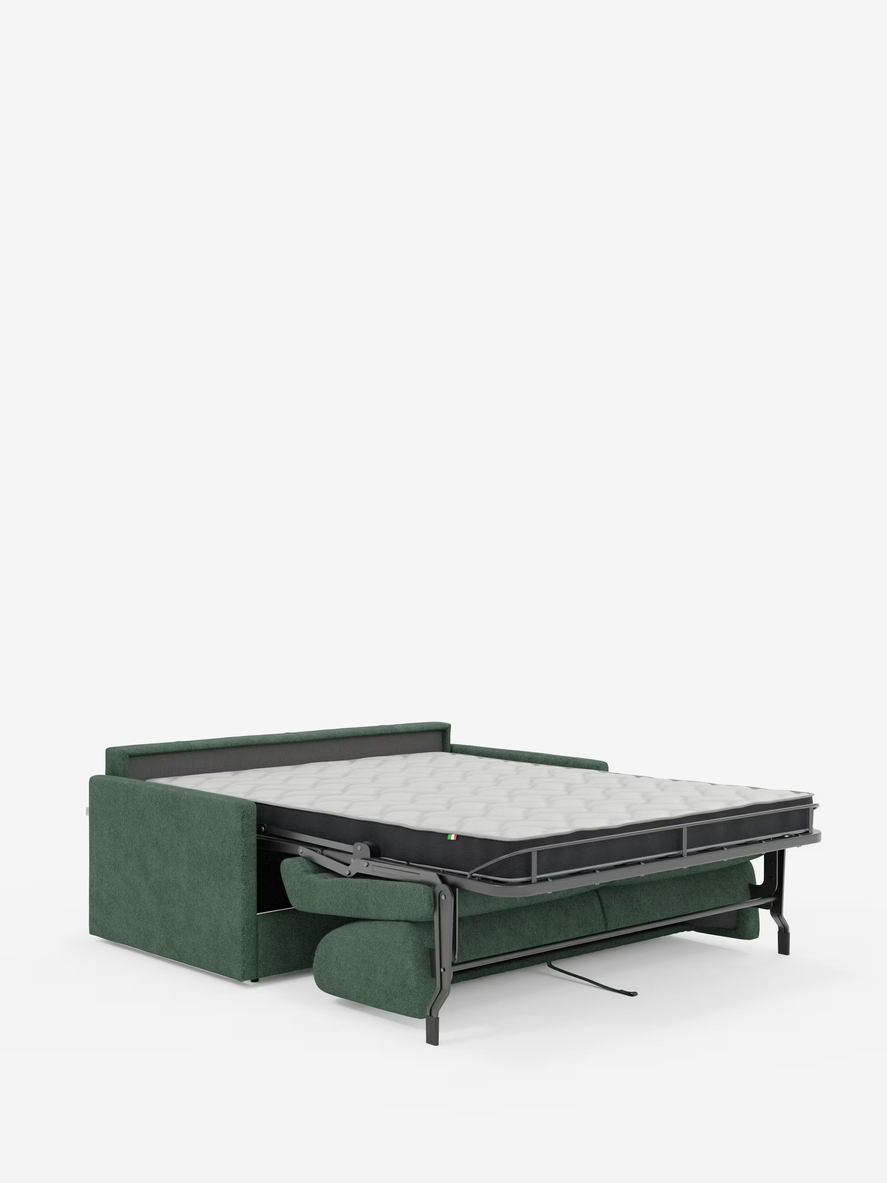 Tommy Schlafsofa für 2 und 3 Sitzplätze, Doppelbett - 100% abziehbar, aus fleckenabweisendem Baumwollimitat-Stoff T33