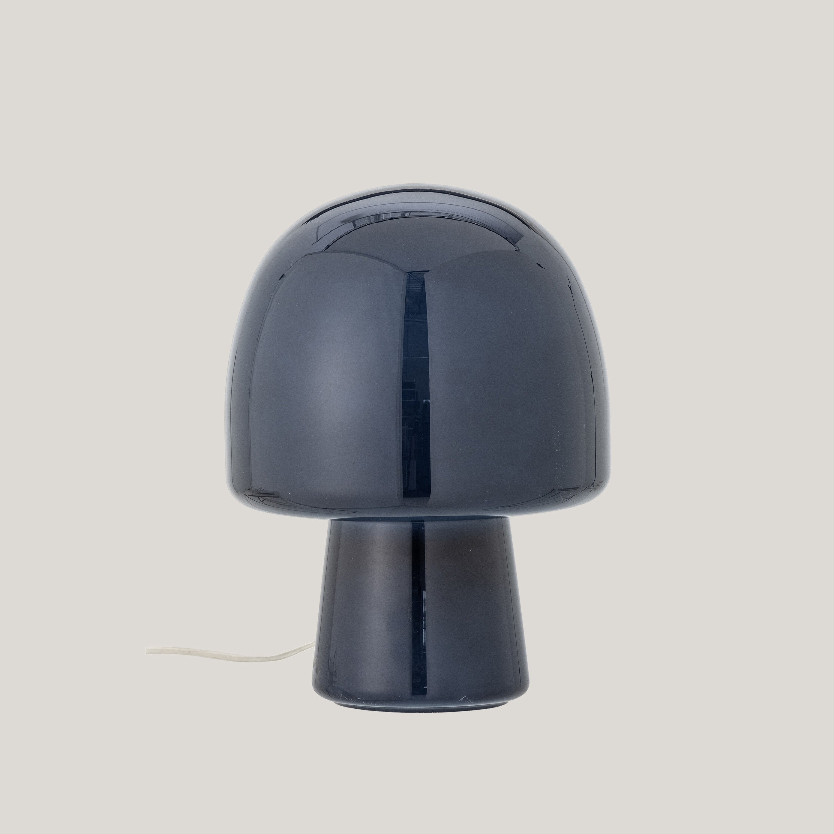 Paddy lampada da tavolo in vetro blu - divani.store