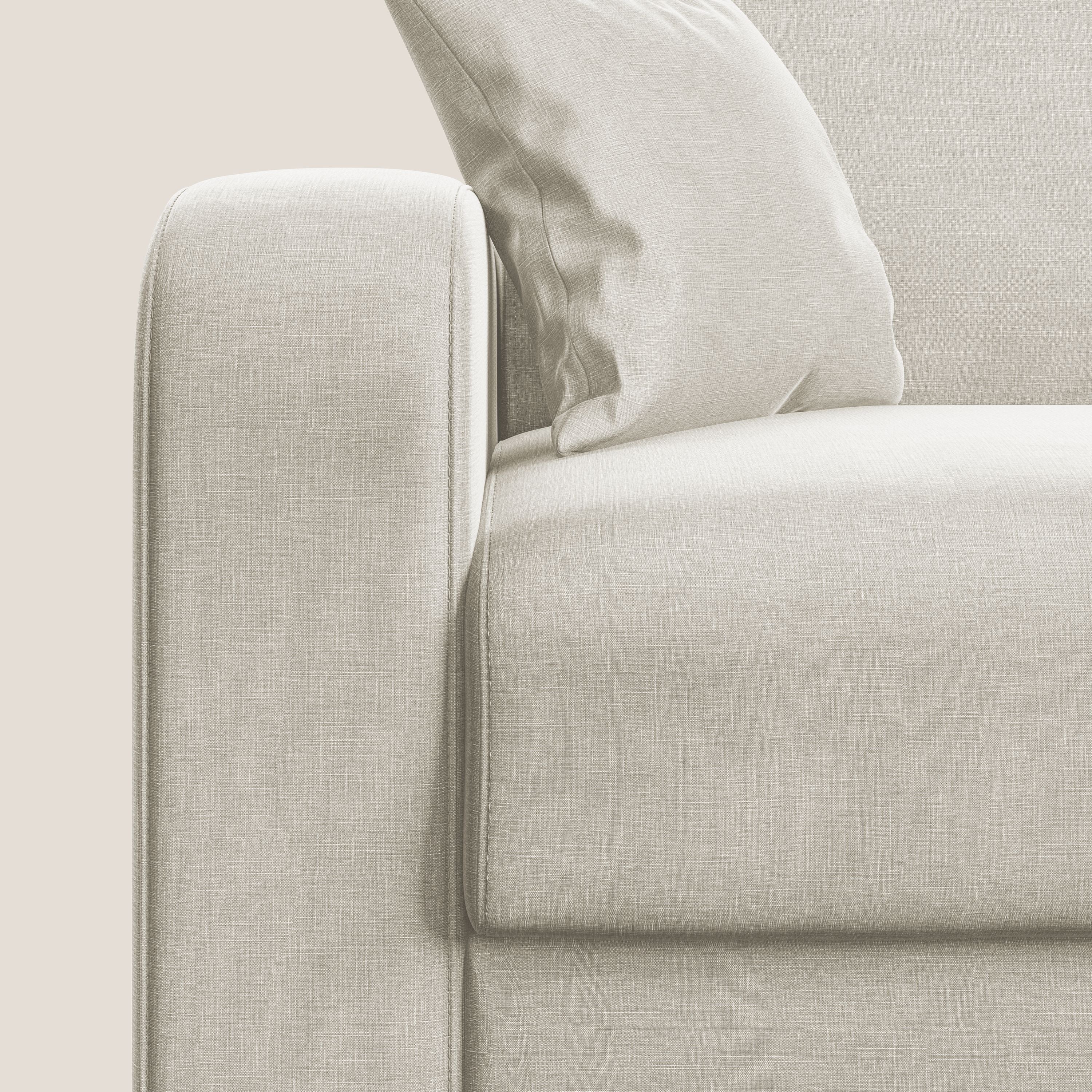 Lebron Divano letto matrimoniale in velluto morbido T01 panna - divani.store