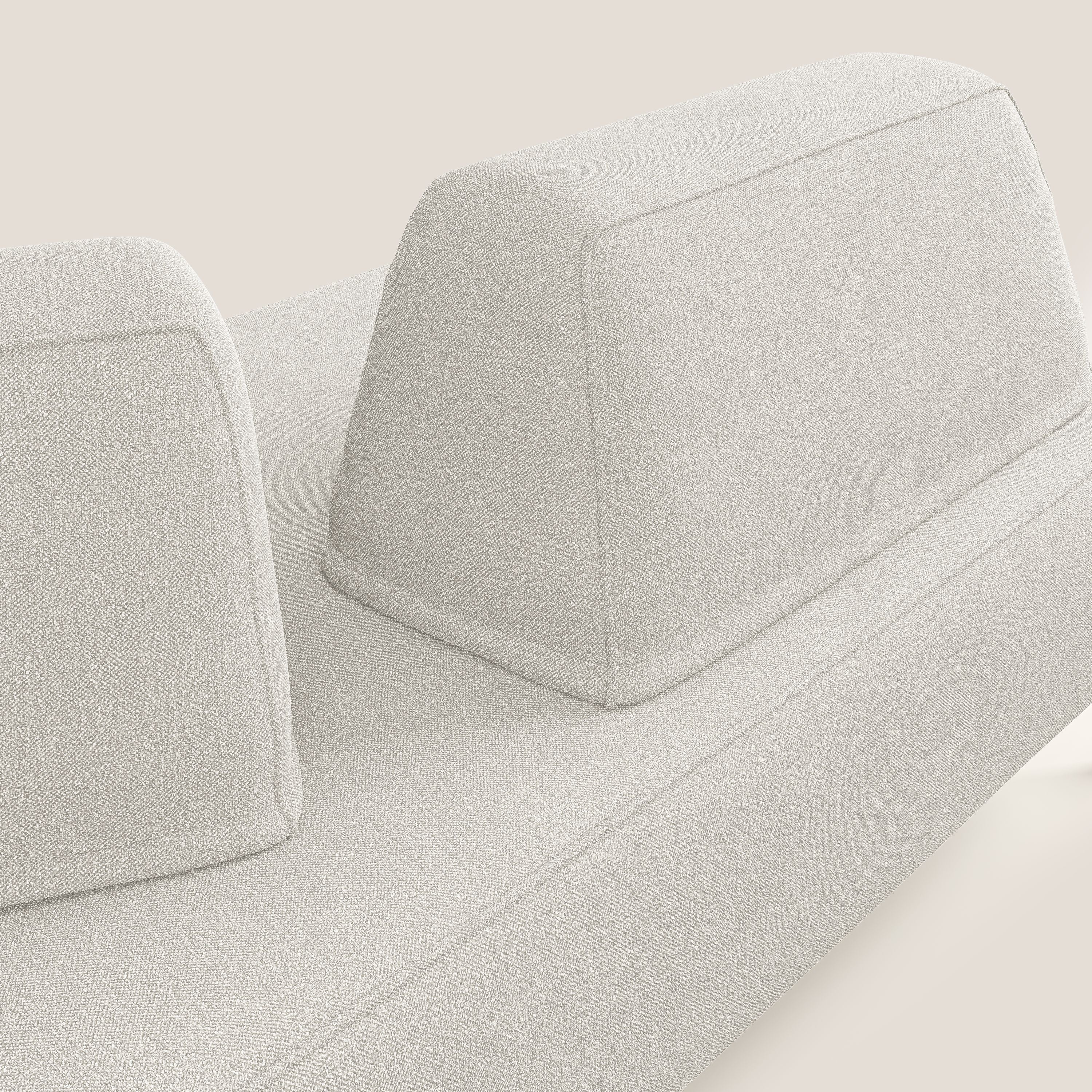 Newton divano modulare con schienali movibili T07 bianco - divani.store