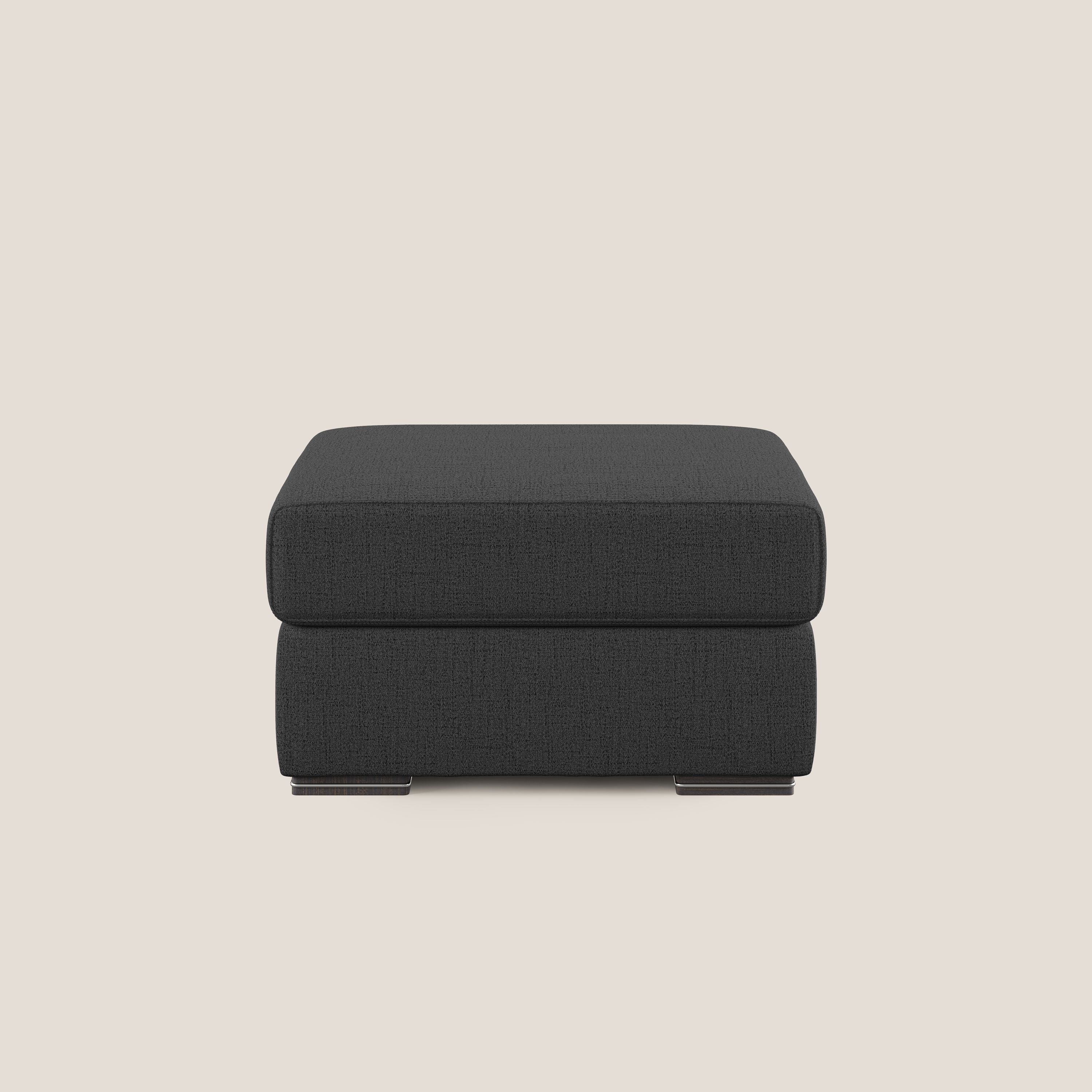 Sun pouf apribile contenitore in tessuto impermeabile fiammato T03 antracite - divani.store