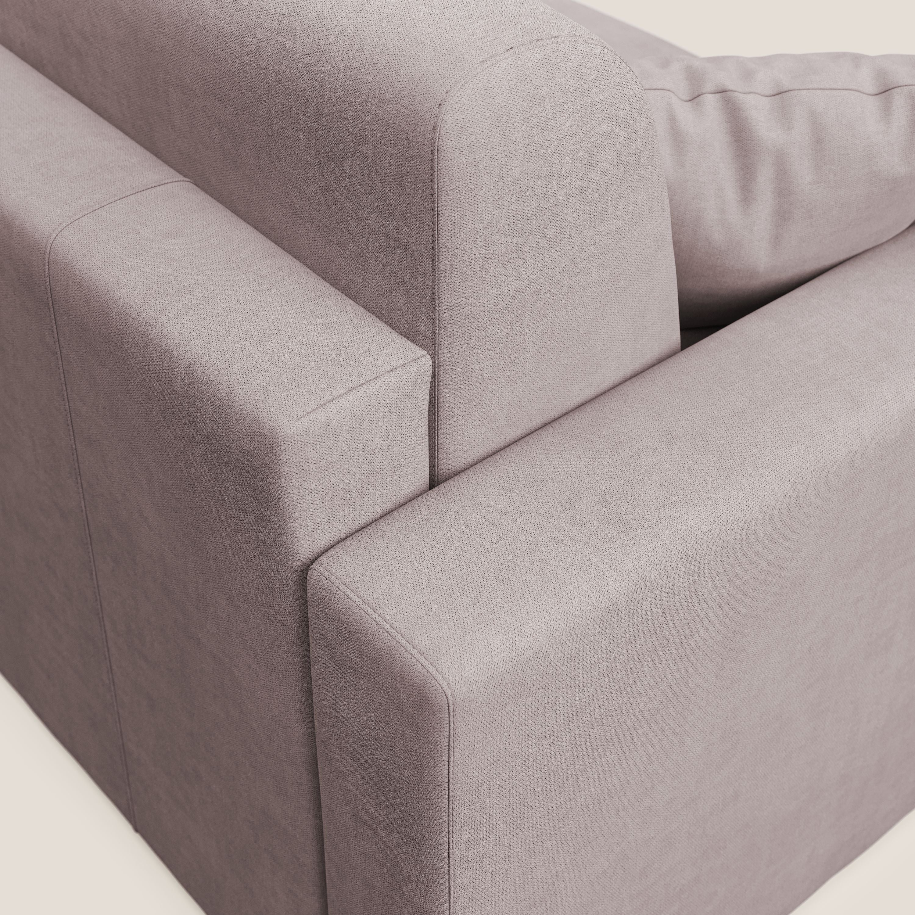 Best Divano letto matrimoniale in tessuto impermeabile T02 rosa - divani.store