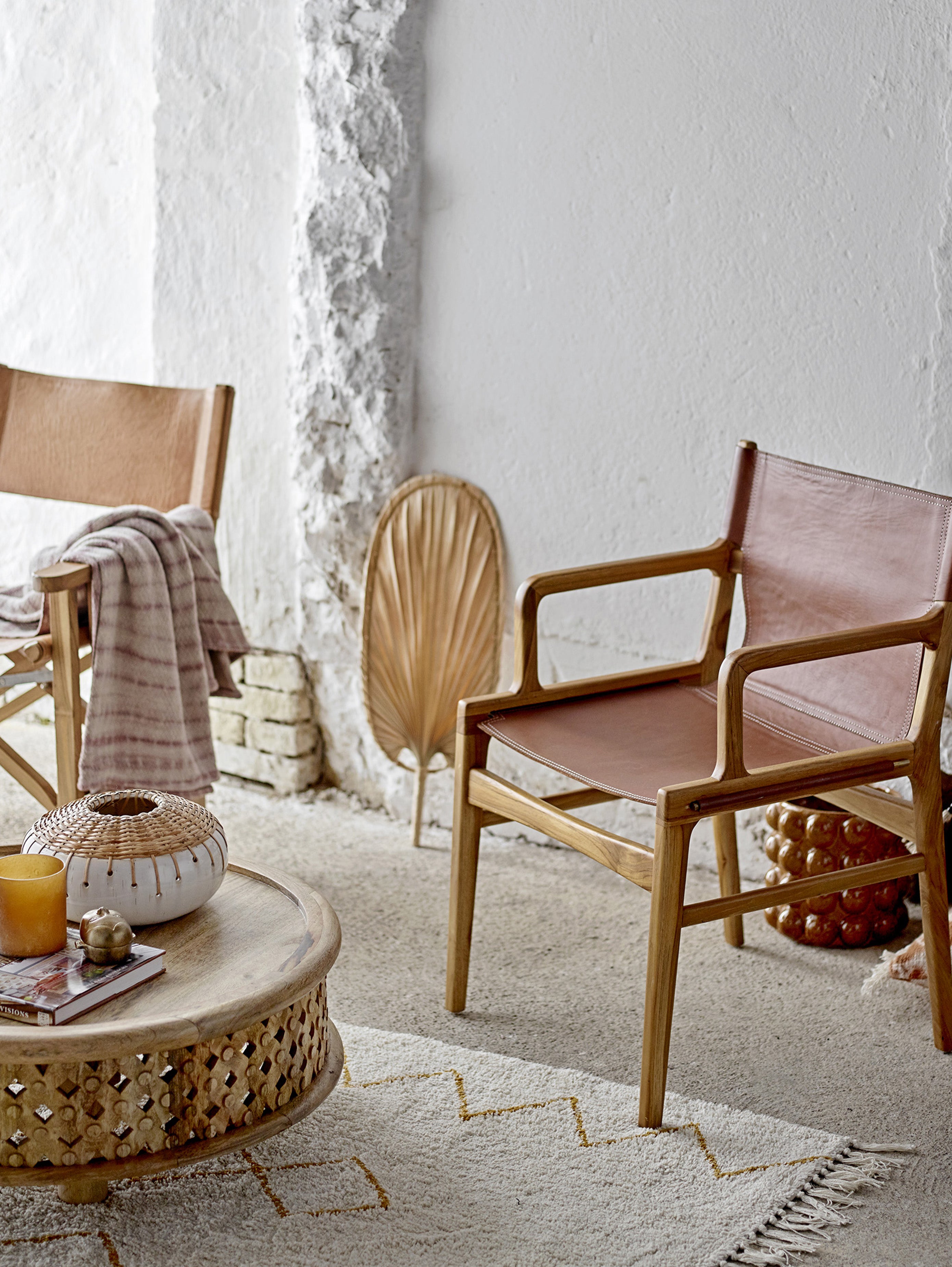 Huso tappeto a fantasia geometrica in cotone 200x140 cm - divani.store