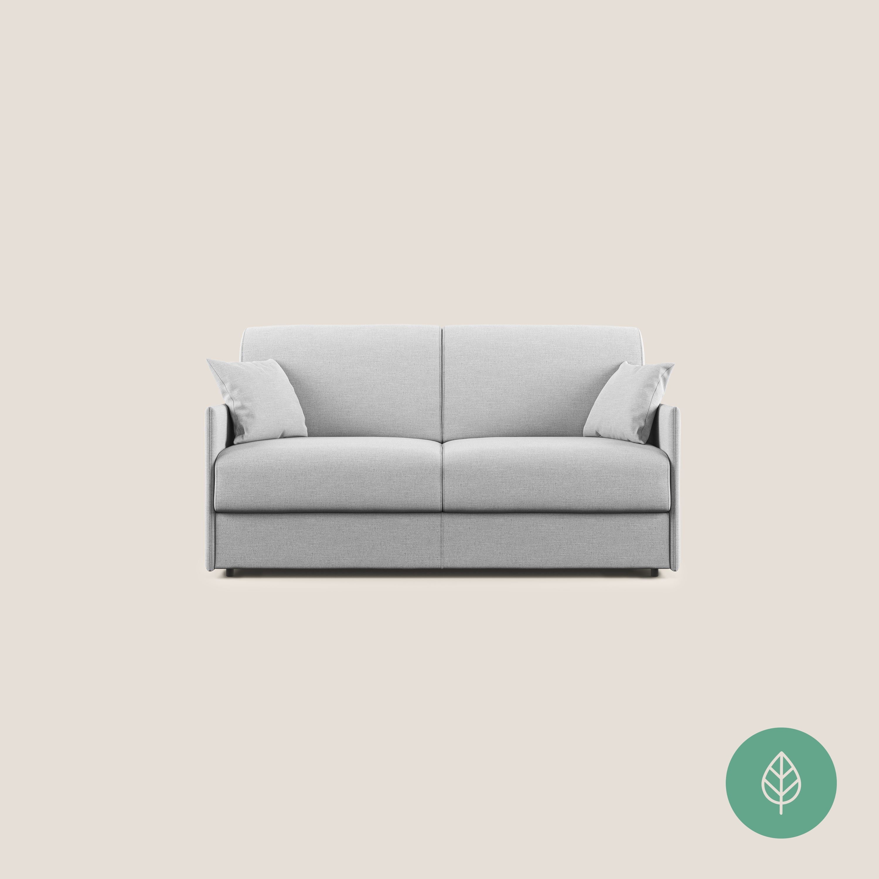 Evans Divano letto in tessuto Ecosostenibile grigio - divani.store