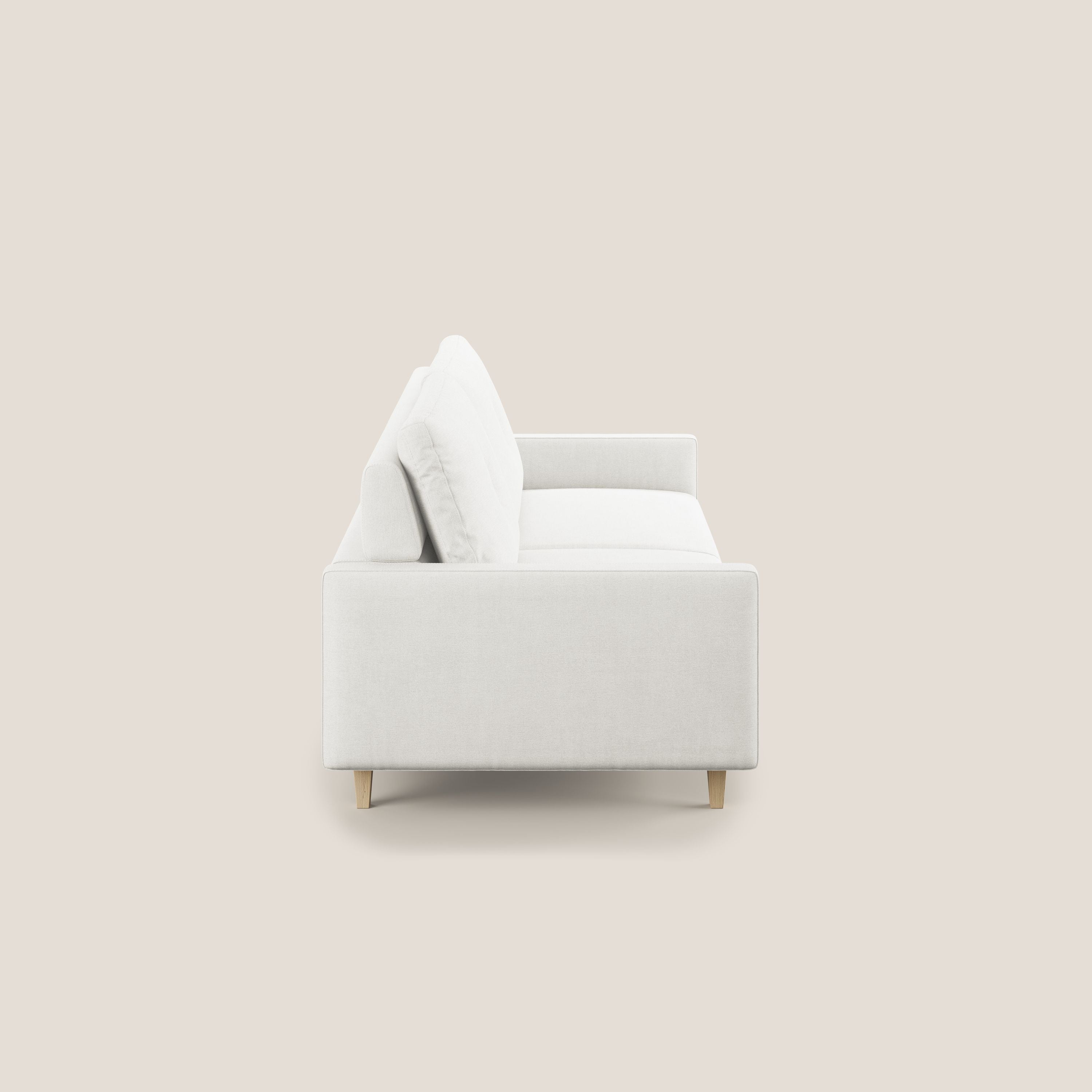 Matisse divano con sedute allungabili e schienali in piuma d'oca in tessuto smacchiabile T17 - divani.store