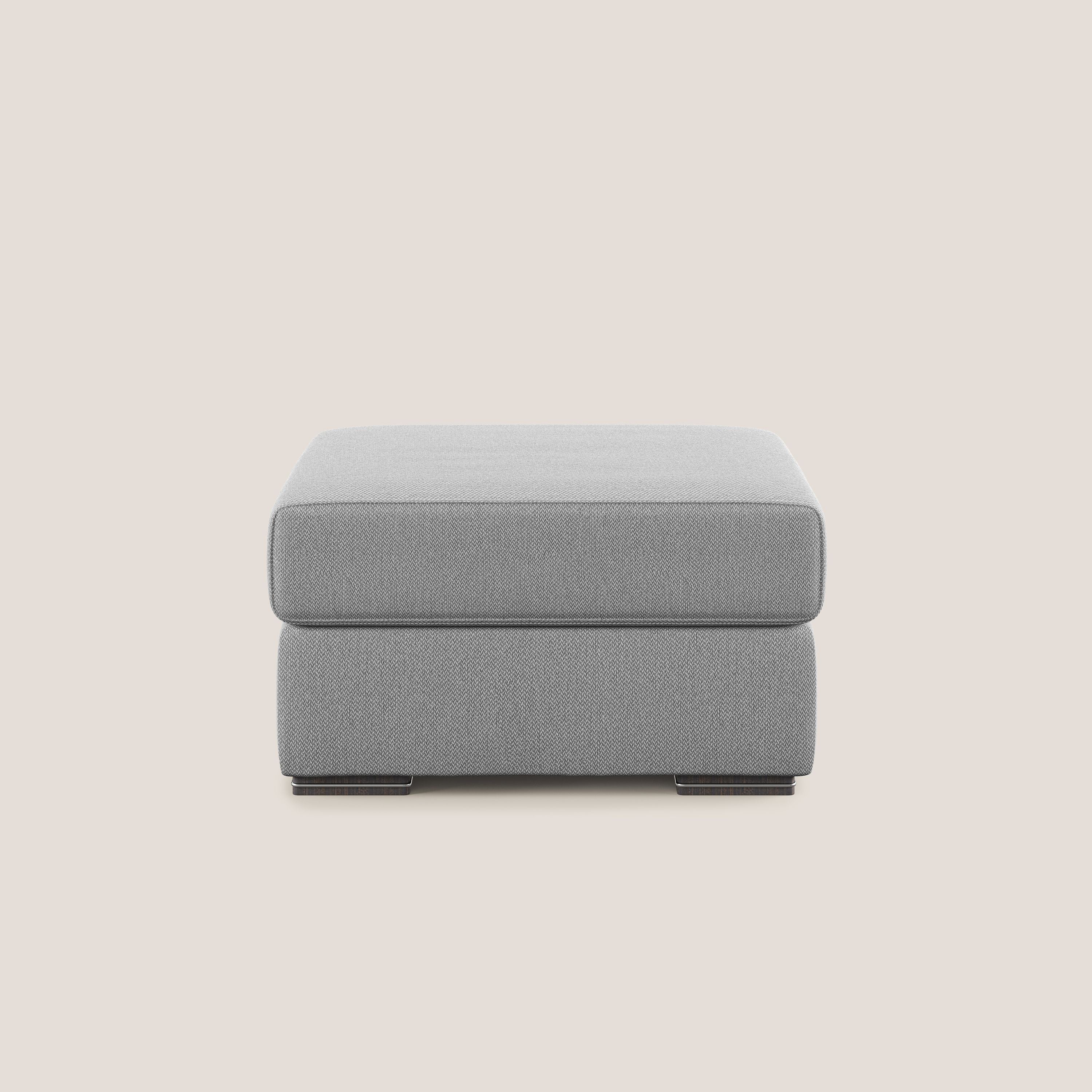 Sun pouf apribile contenitore in tessuto smacchiabile ad acqua T05 grigio - divani.store