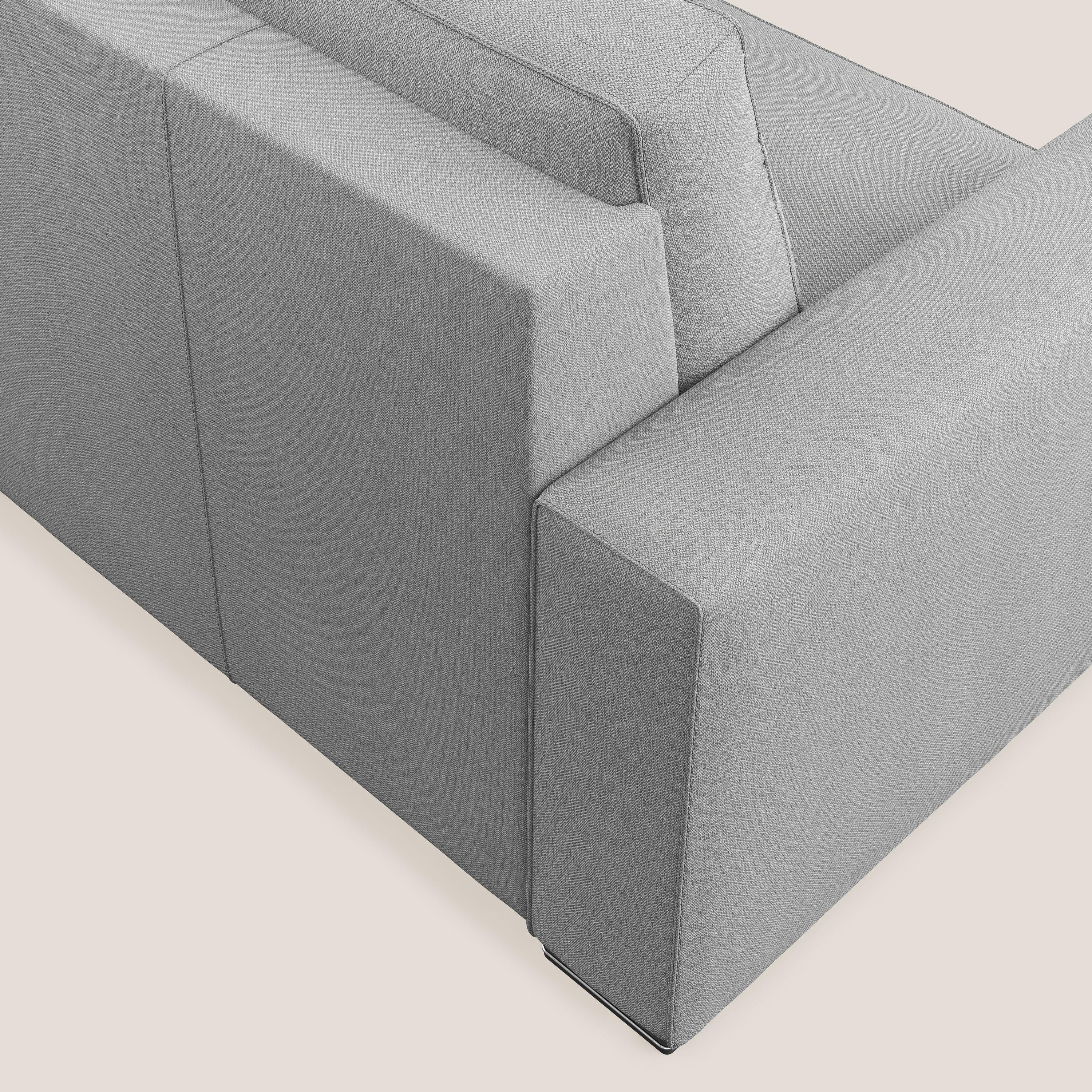 Dream poltrona letto in tessuto smacchiabile T05 grigio - divani.store