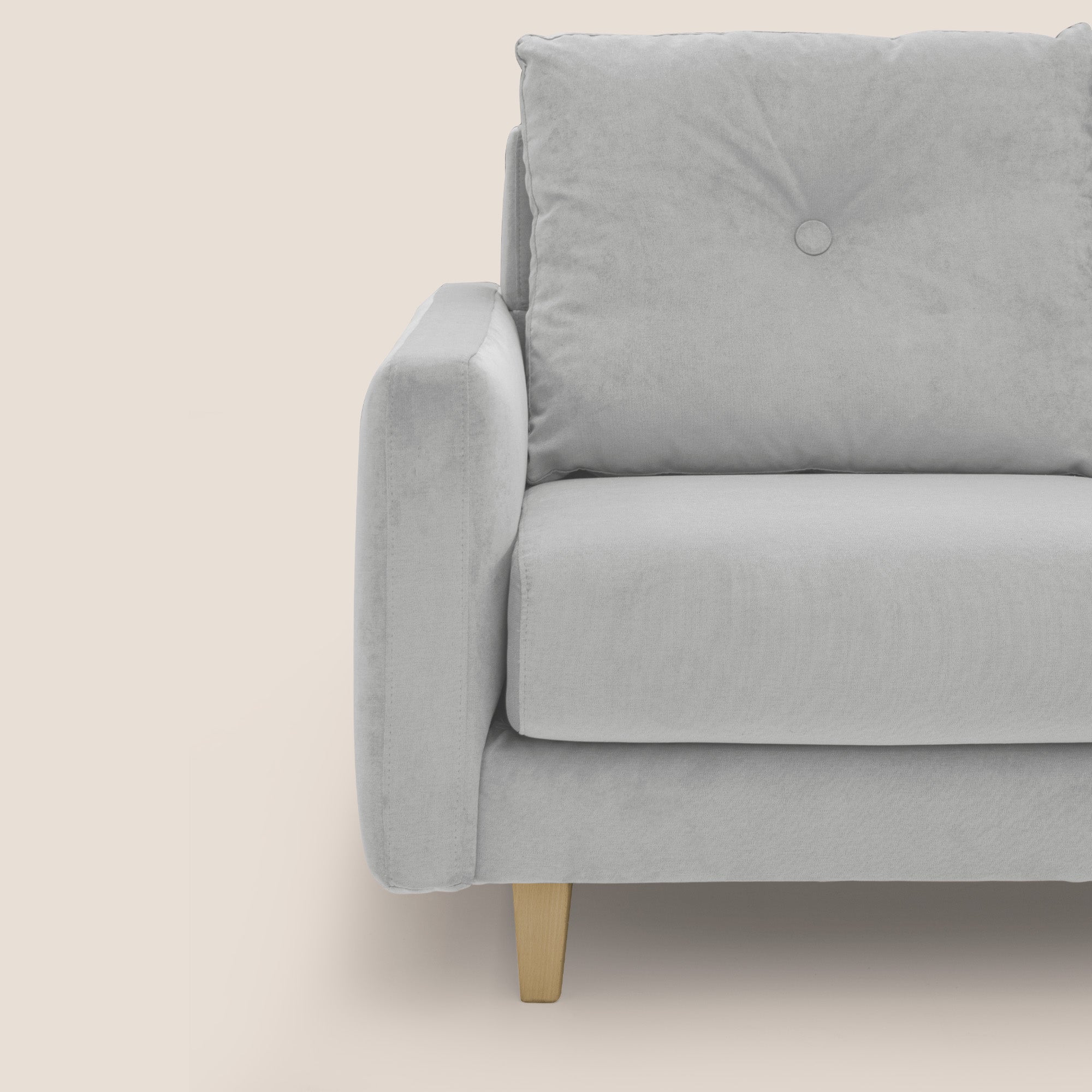 Matisse divano con sedute allungabili e schienali in piuma d'oca in tessuto smacchiabile T17 - divani.store