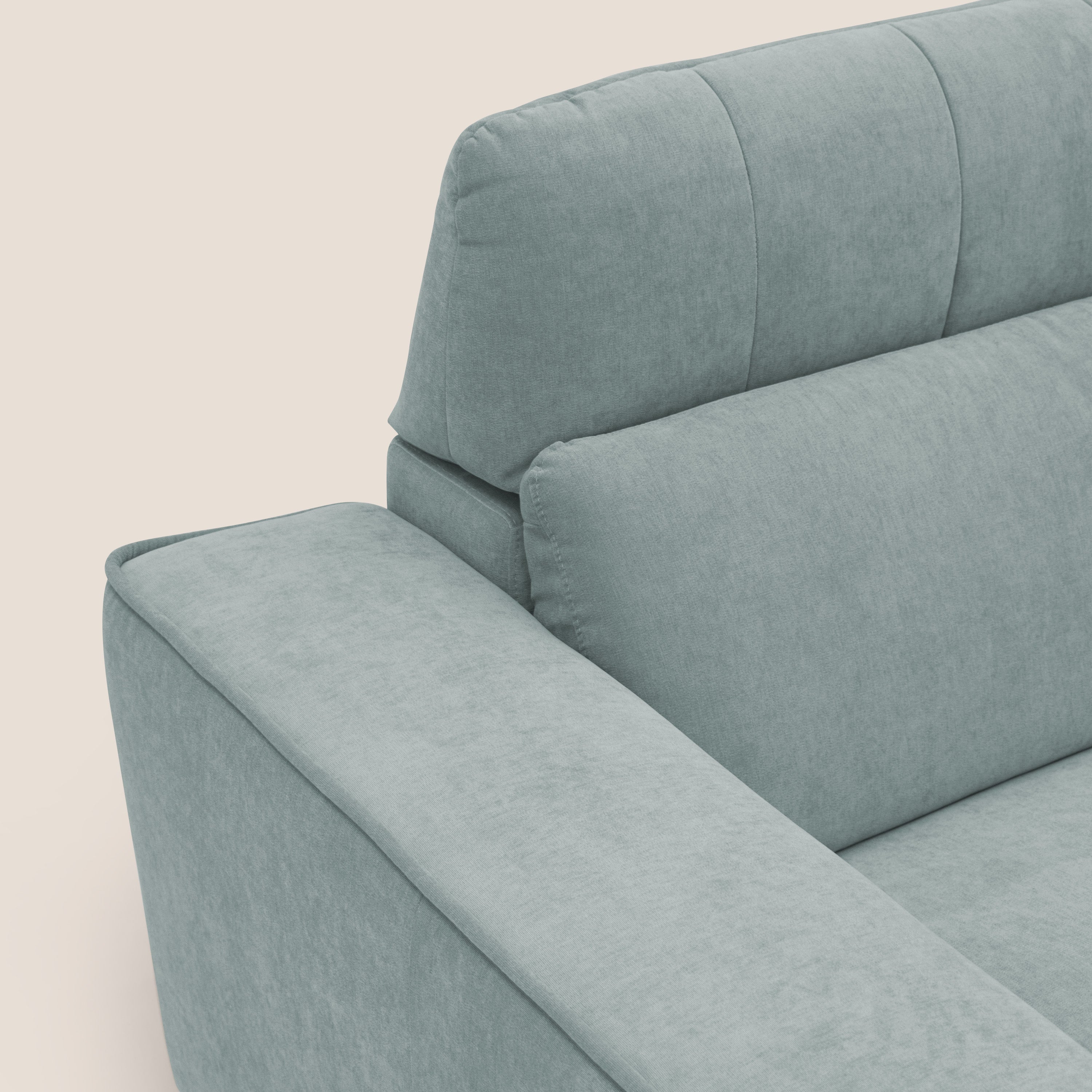 Clark Divano modulare con opzione relax elettrico in tessuto smacchiabile impermeabile T17 - divani.store