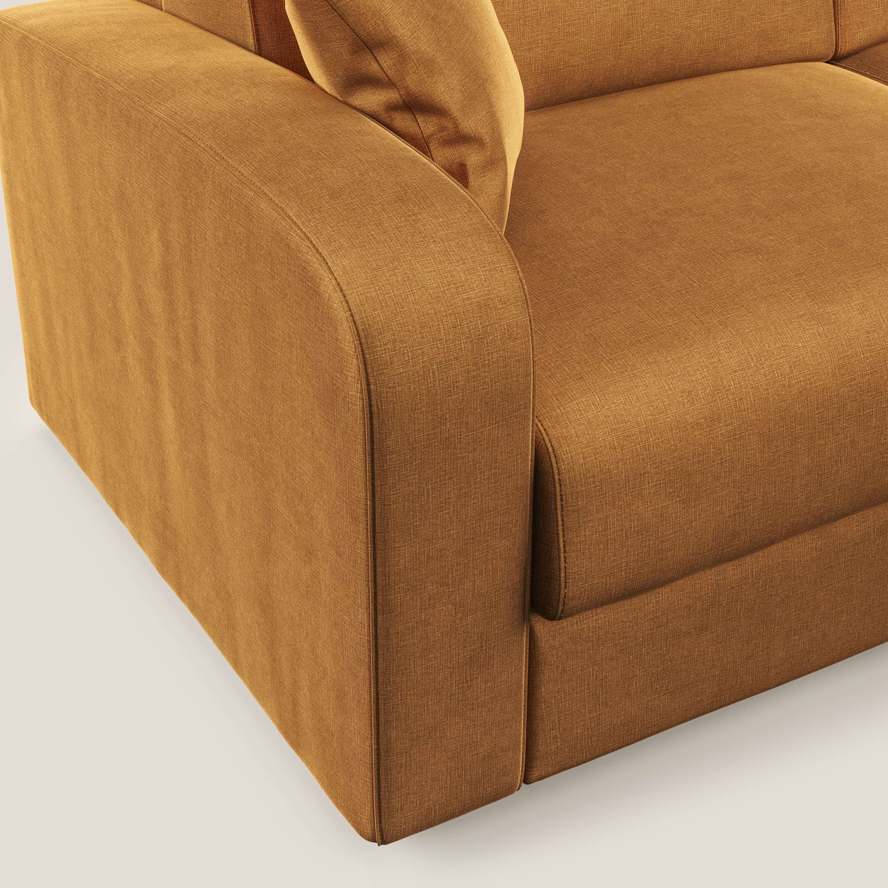 Lebron Divano letto matrimoniale in velluto morbido T01 oro - divani.store