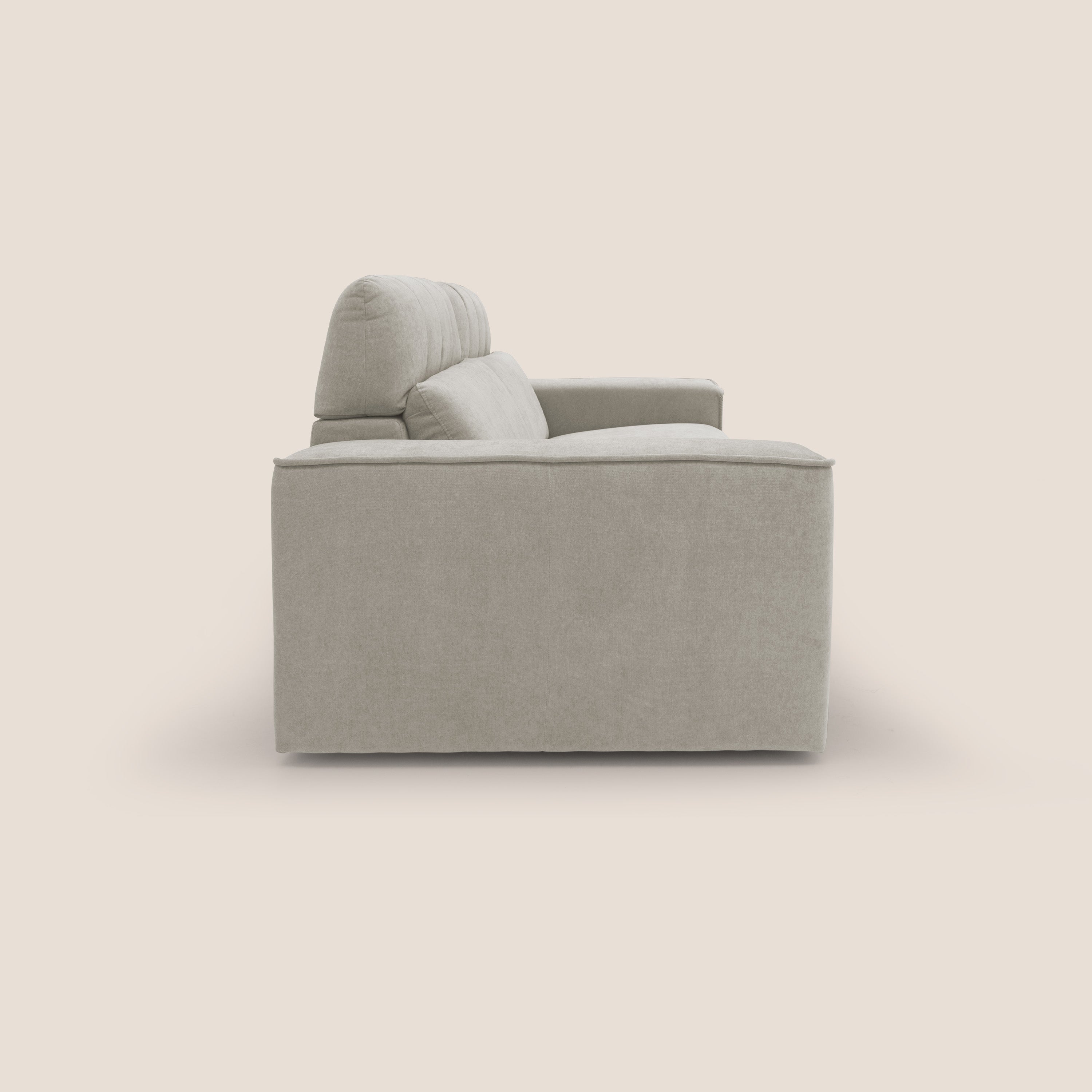 Clark Divano modulare con opzione relax elettrico in tessuto smacchiabile impermeabile T17 - divani.store