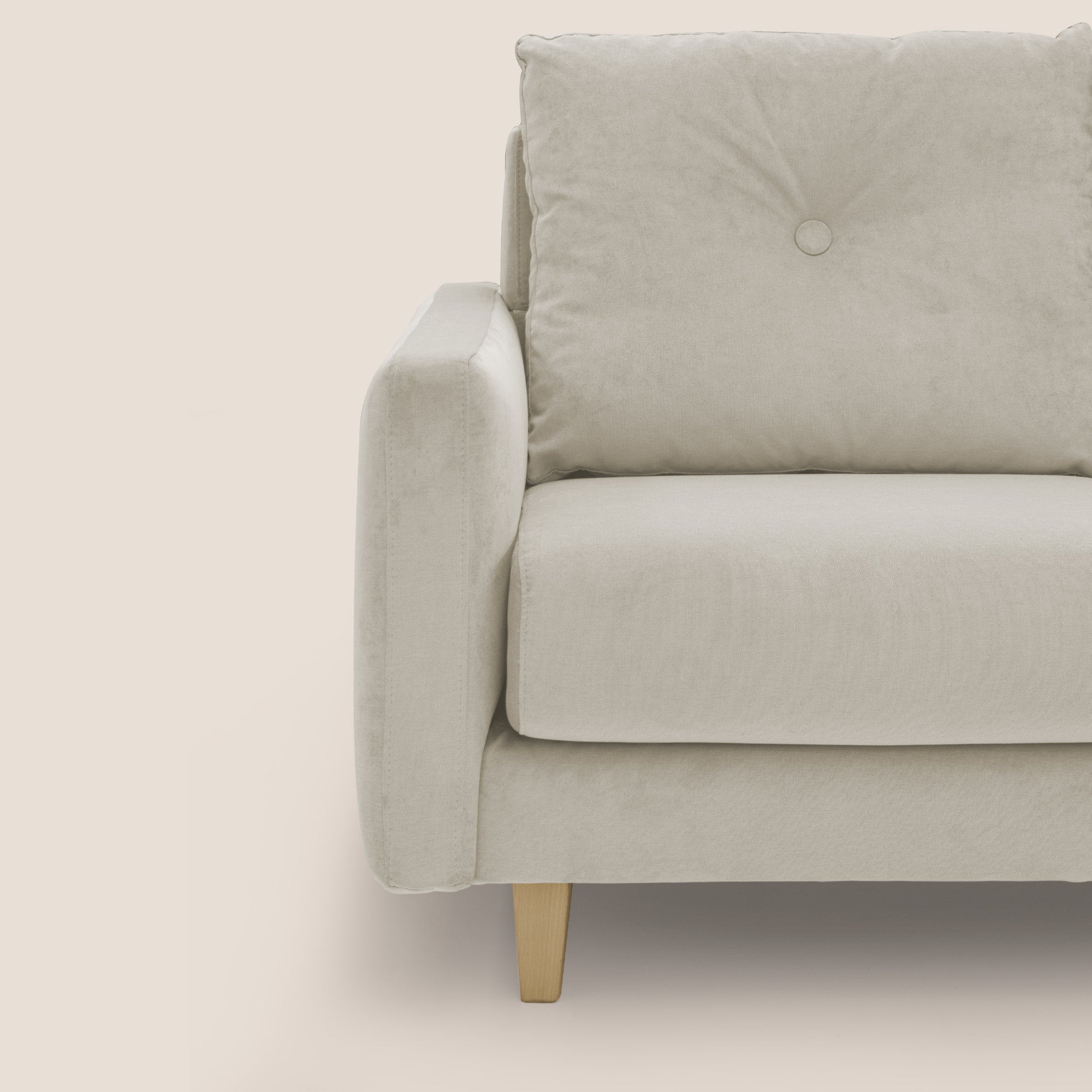 Matisse divano con sedute allungabili e schienali in piuma d'oca in tessuto smacchiabile T17 - divani.store