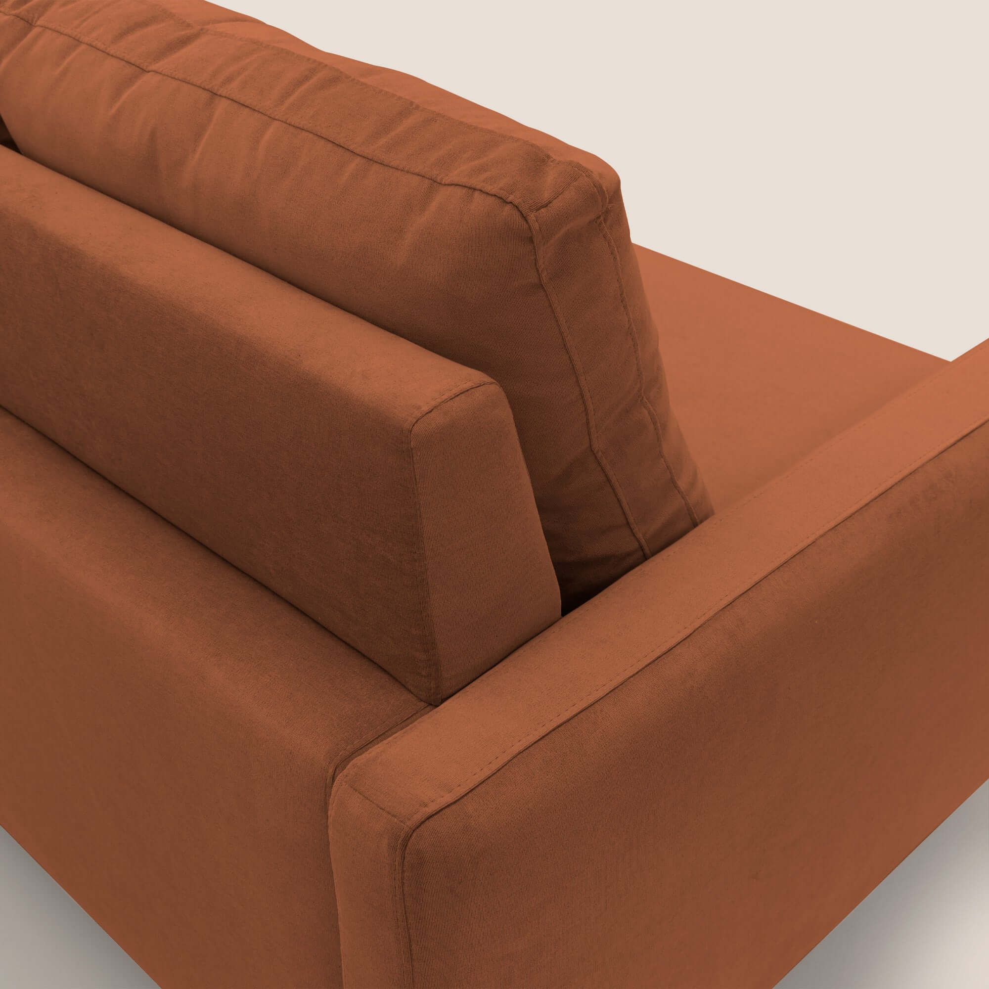 Matisse Divano angolare con sedute scorrevoli in tessuto morbido smacchiabile T17 - divani.store