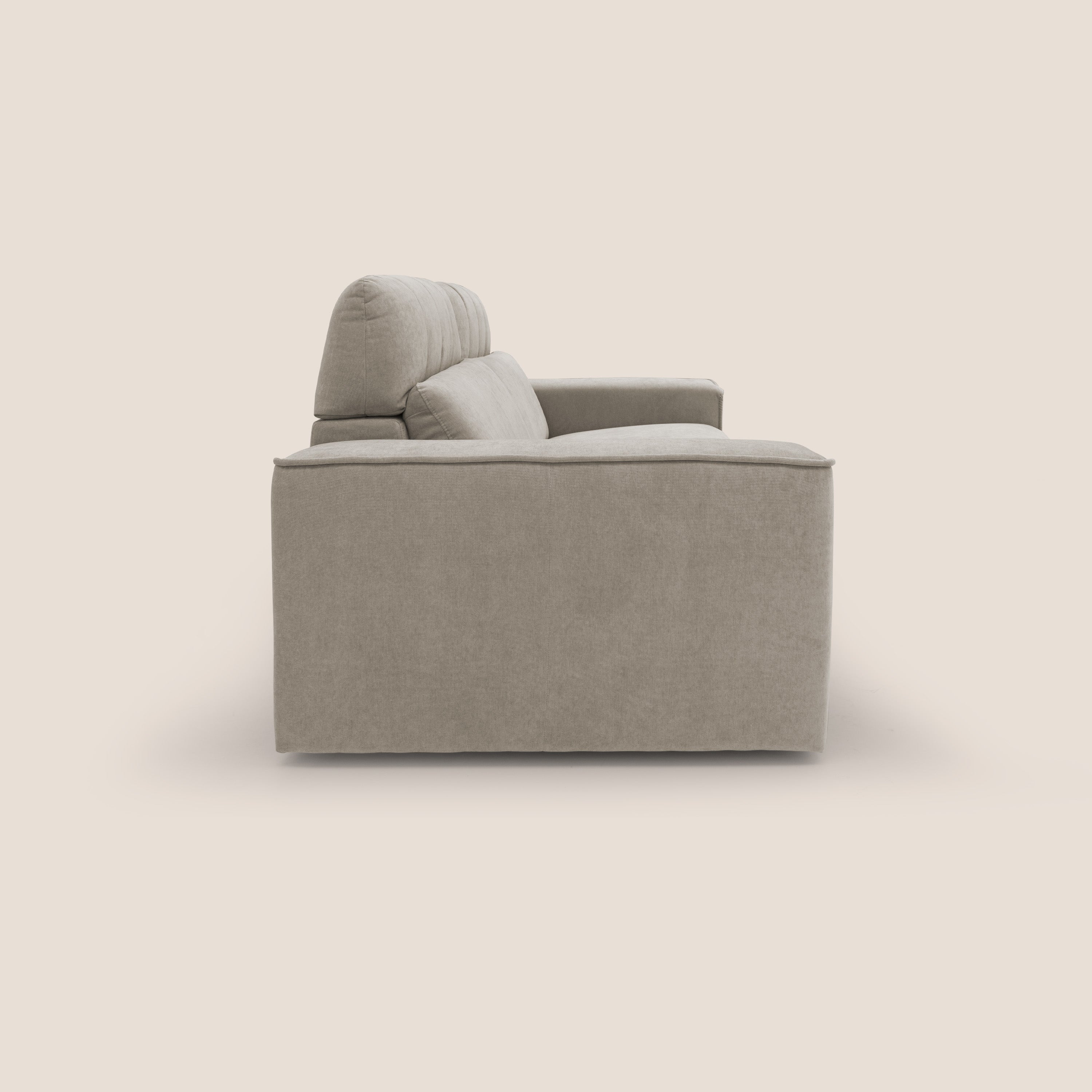 Clark Divano modulare con opzione relax elettrico in tessuto smacchiabile impermeabile T17 - divani.store