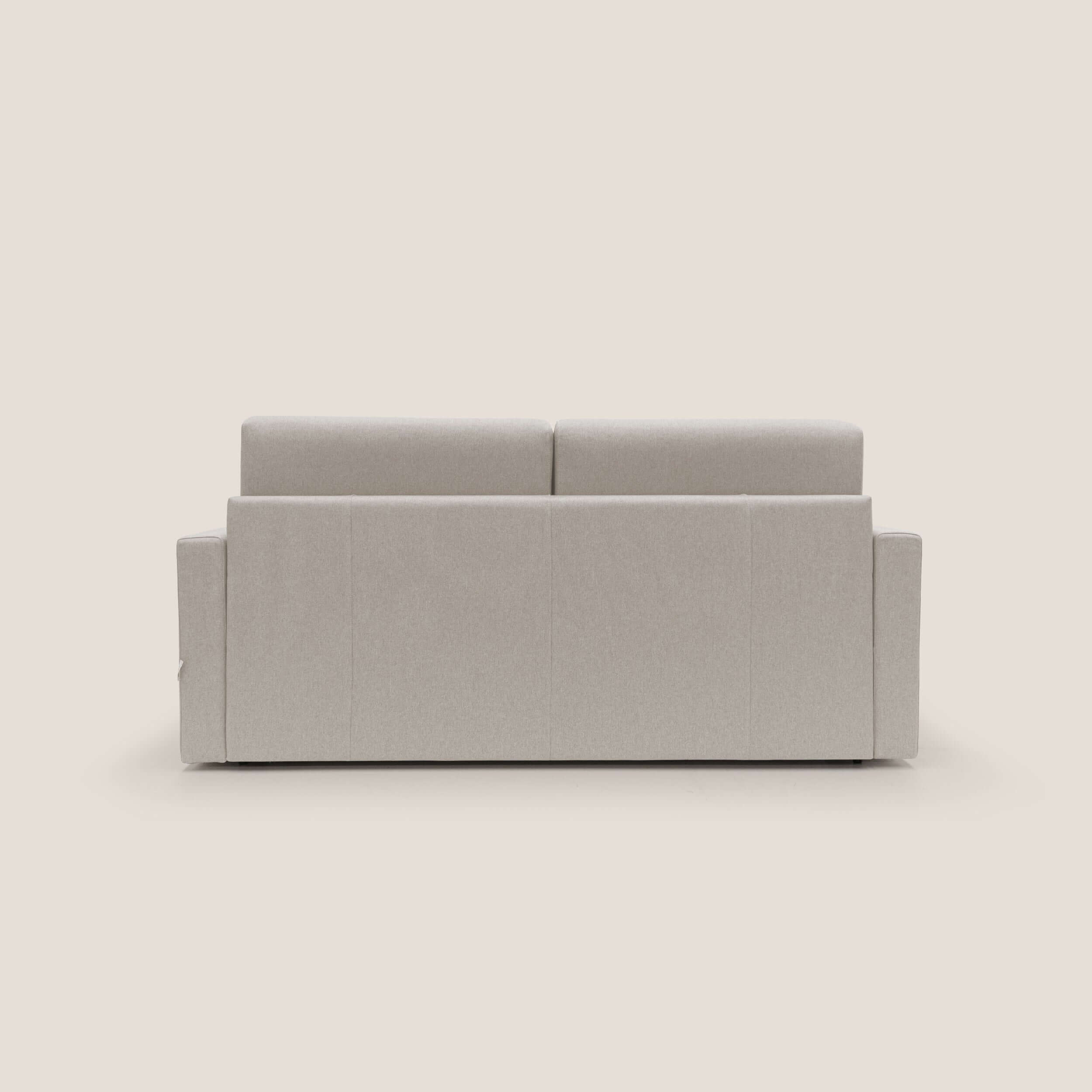Chris Divano letto matrimoniale in tessuto impermeabile T13 panna - divani.store