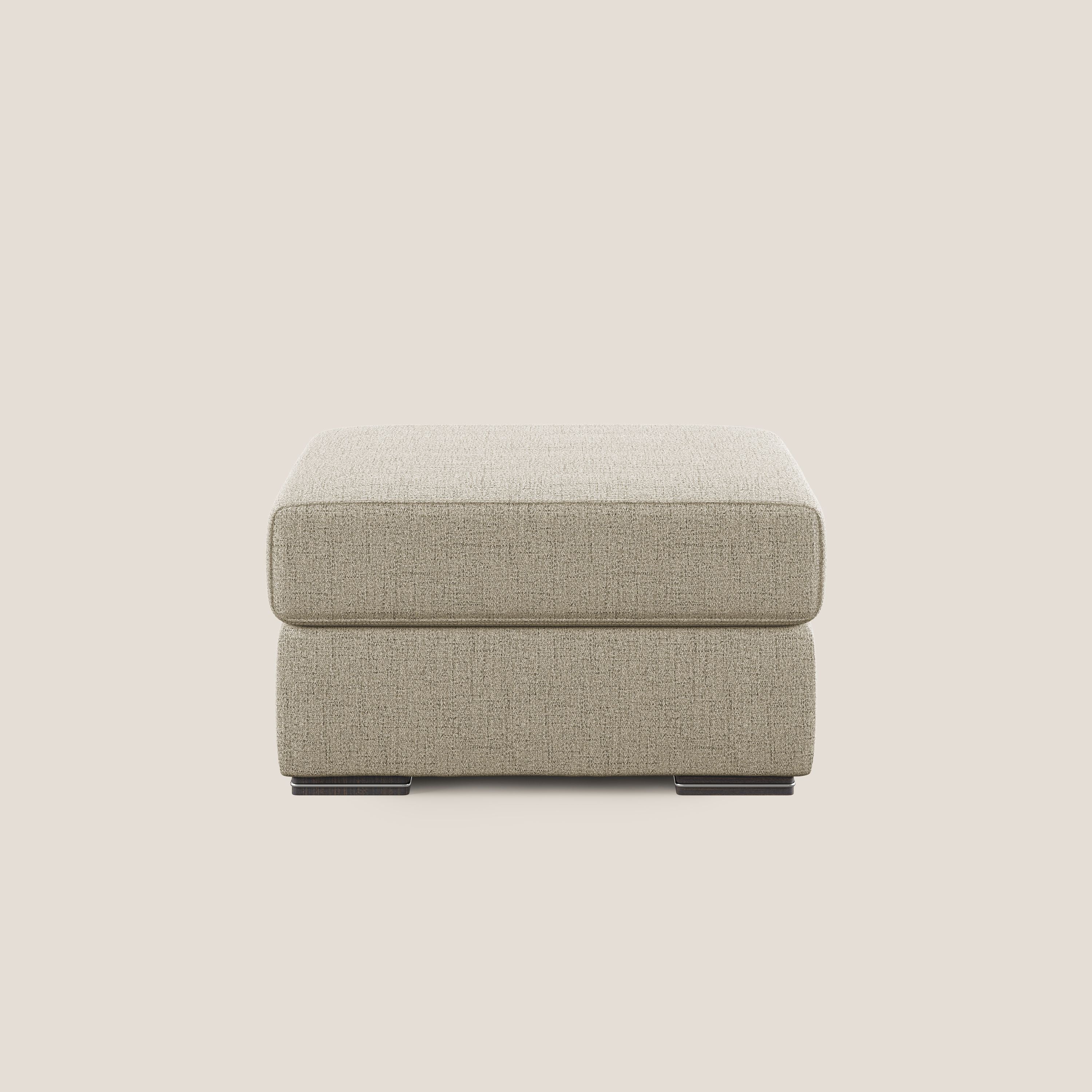 Sun pouf apribile contenitore in tessuto impermeabile fiammato T03 beige - divani.store