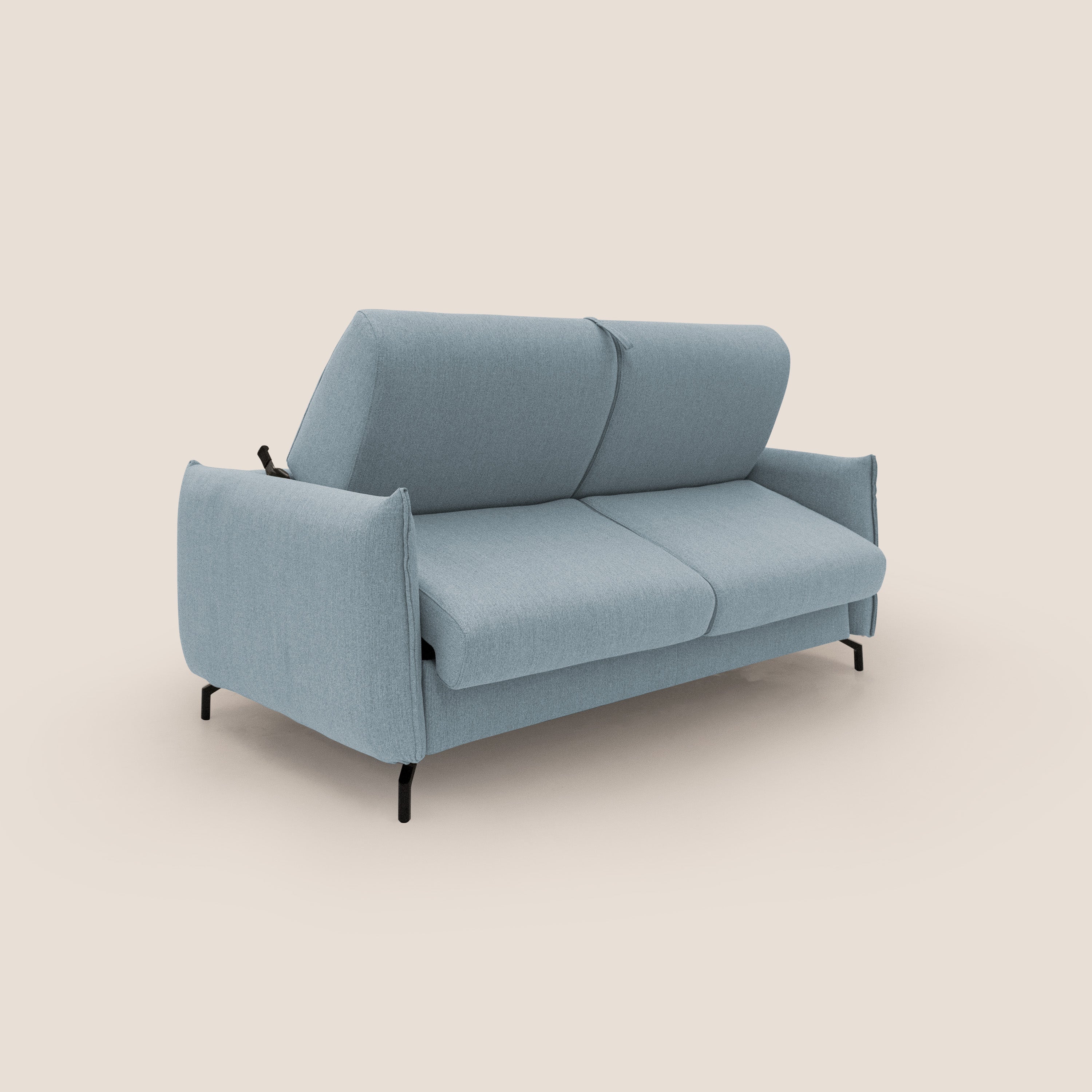 Scarlet Schlafsofa aus wasserfestem Baumwollmischgewebe T19 baby blau
