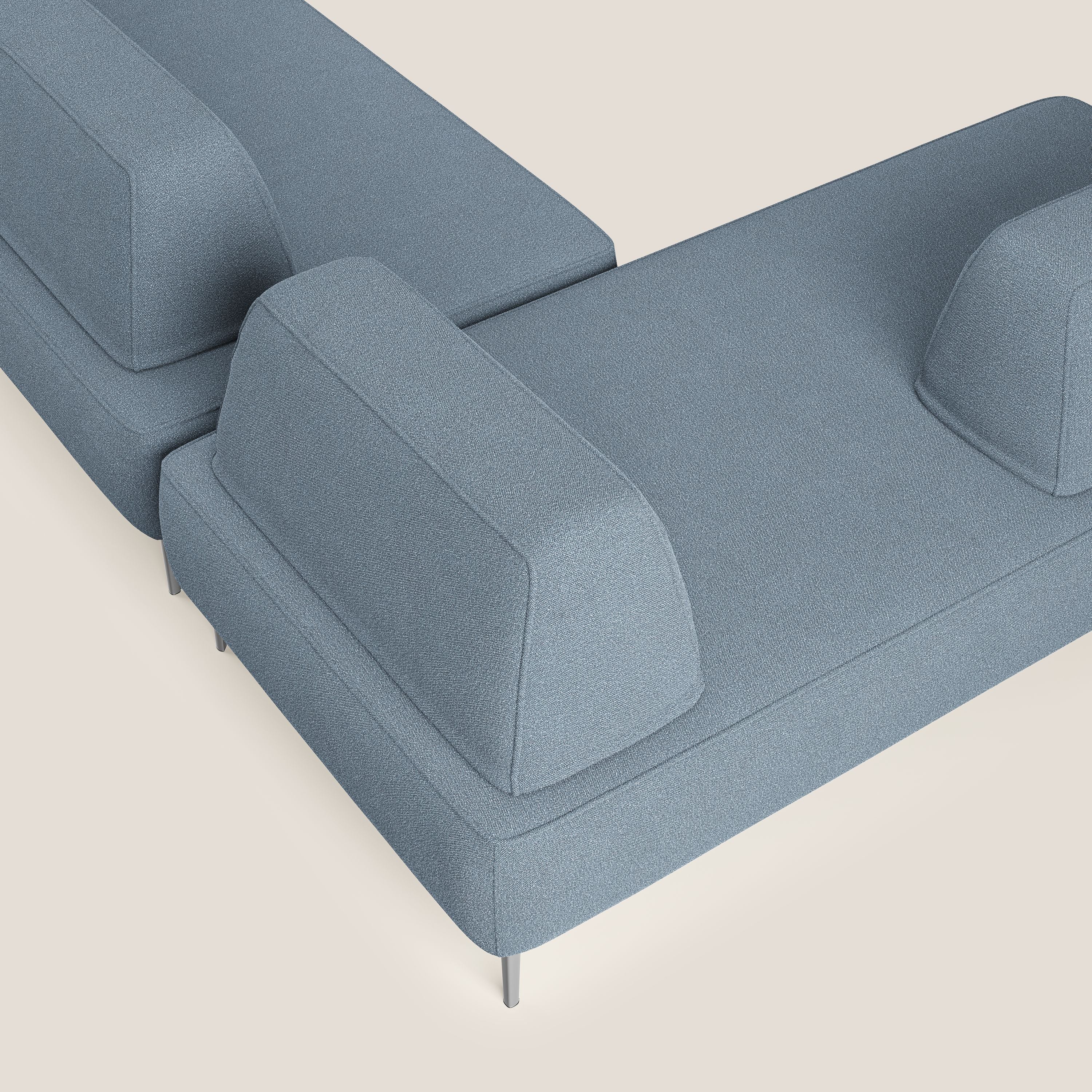 Newton divano panoramico modulare con schienali movibili T07 carta da zucchero - divani.store