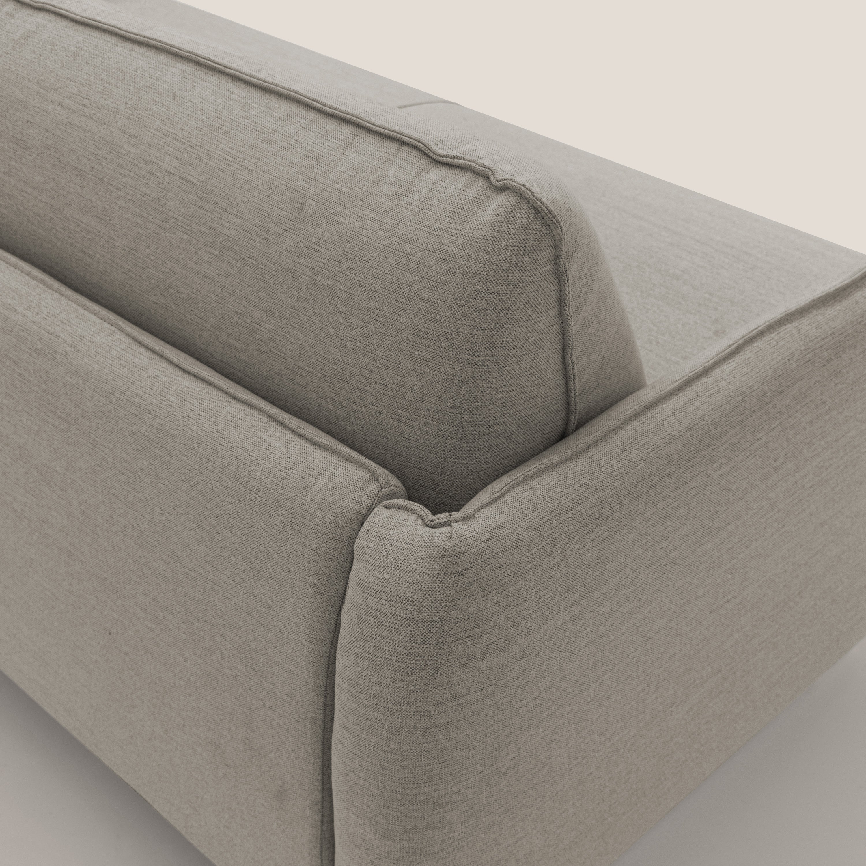 Texas Divano letto matrimoniale moderno in tessuto impermeabile T19 beige - divani.store