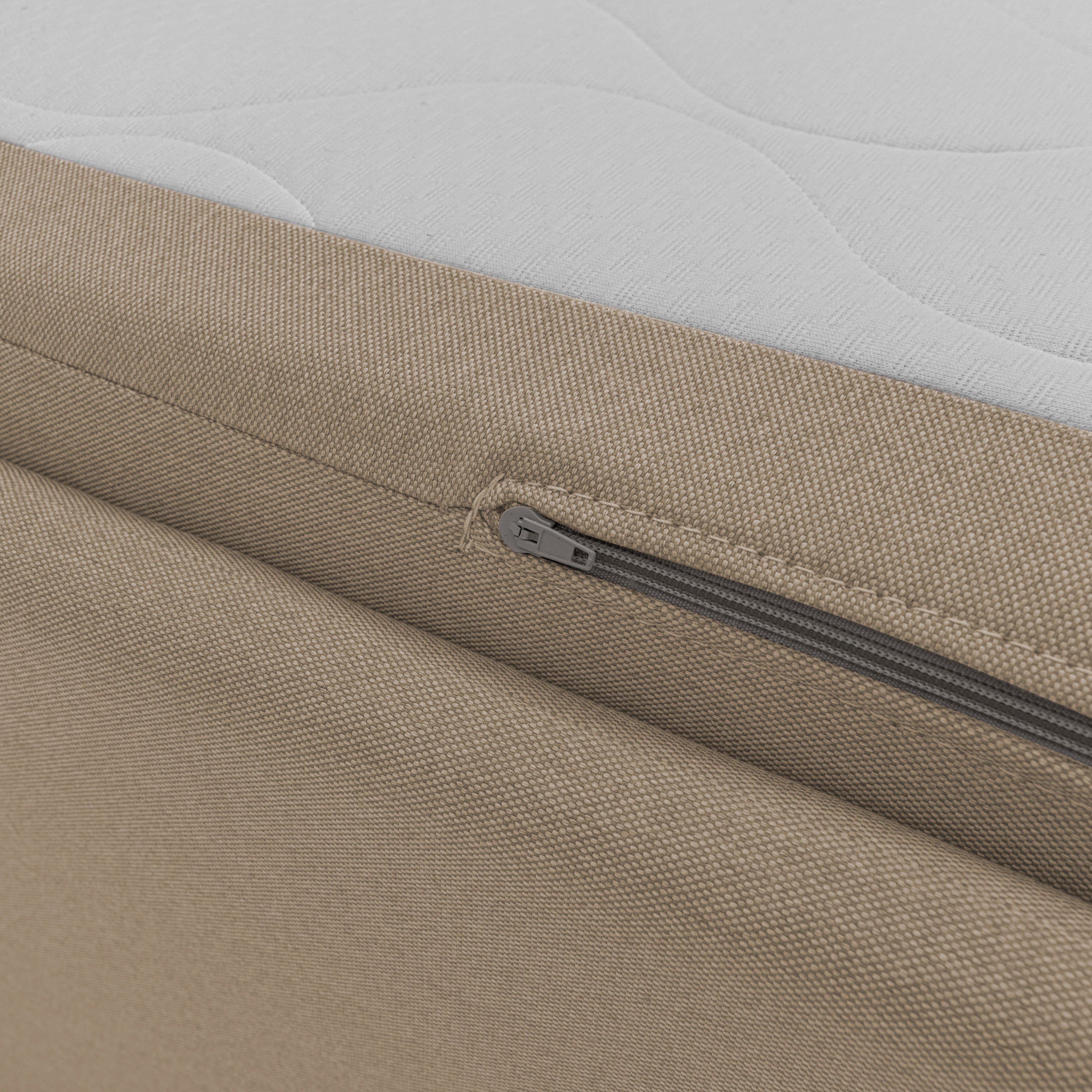 Brera Divano duplex con doppio letto in tessuto simil cotone impermeabile T13 beige - divani.store