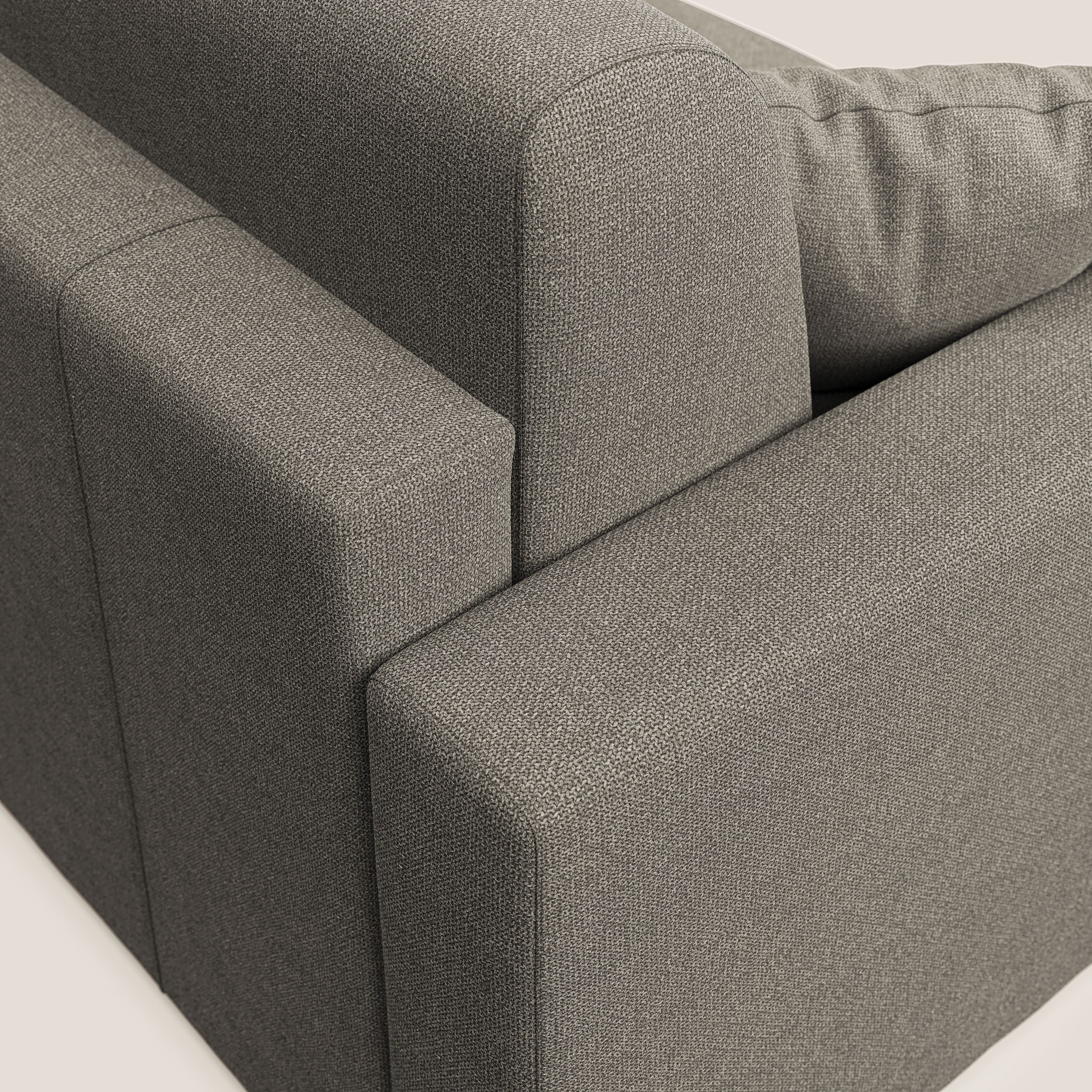 Best Divano letto matrimoniale in tessuto smacchiabile QuickClean T08 tortora - divani.store