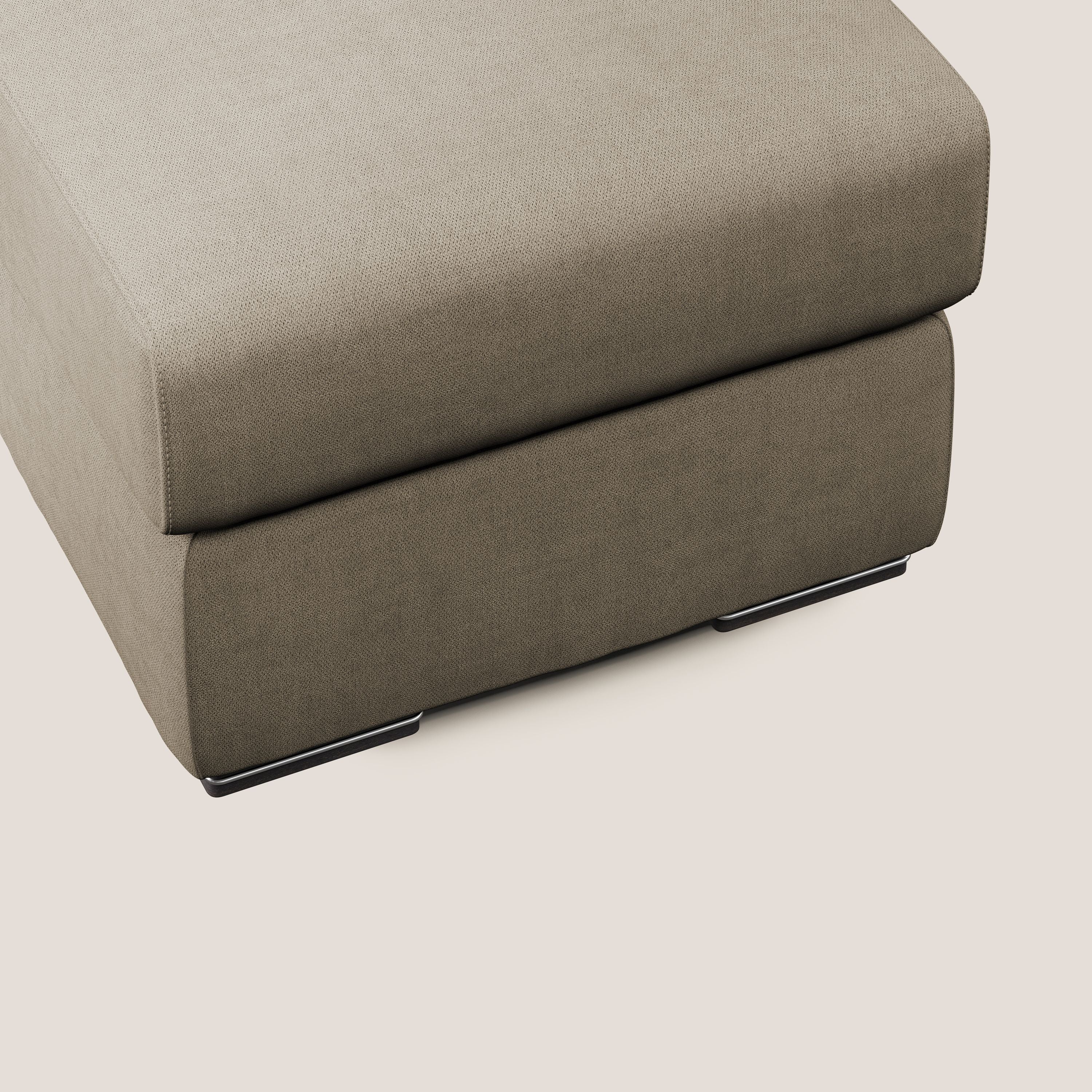 Sun pouf apribile contenitore in tessuto impermeabile T02 beige - divani.store