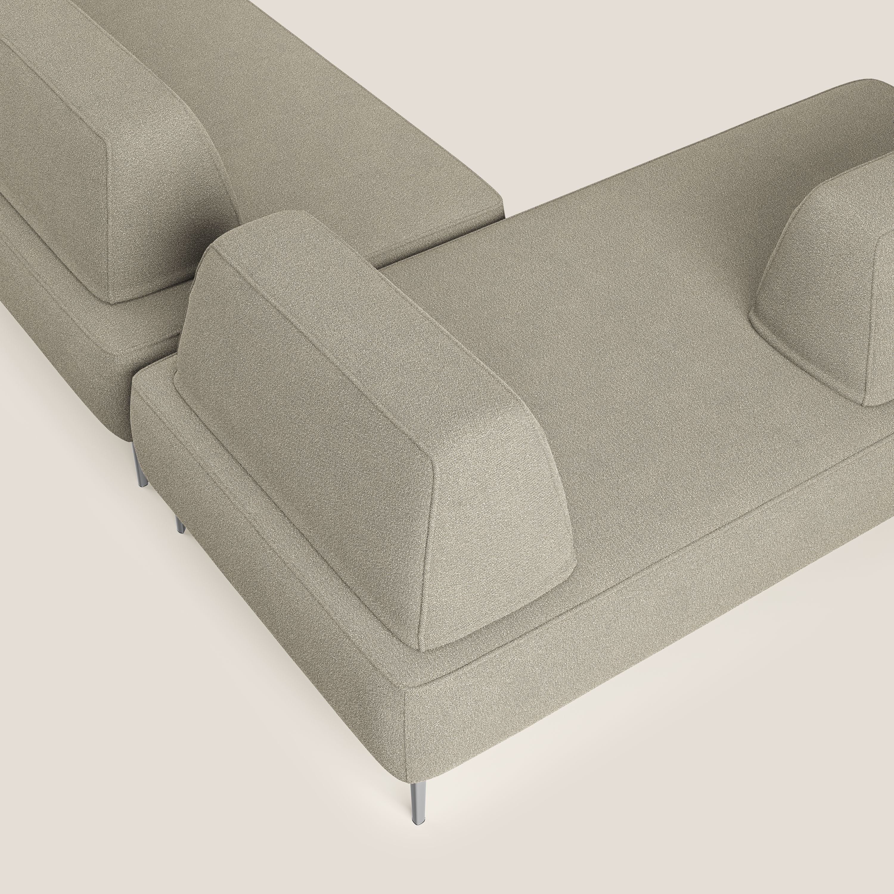 Newton divano panoramico modulare con schienali movibili T07 beige - divani.store
