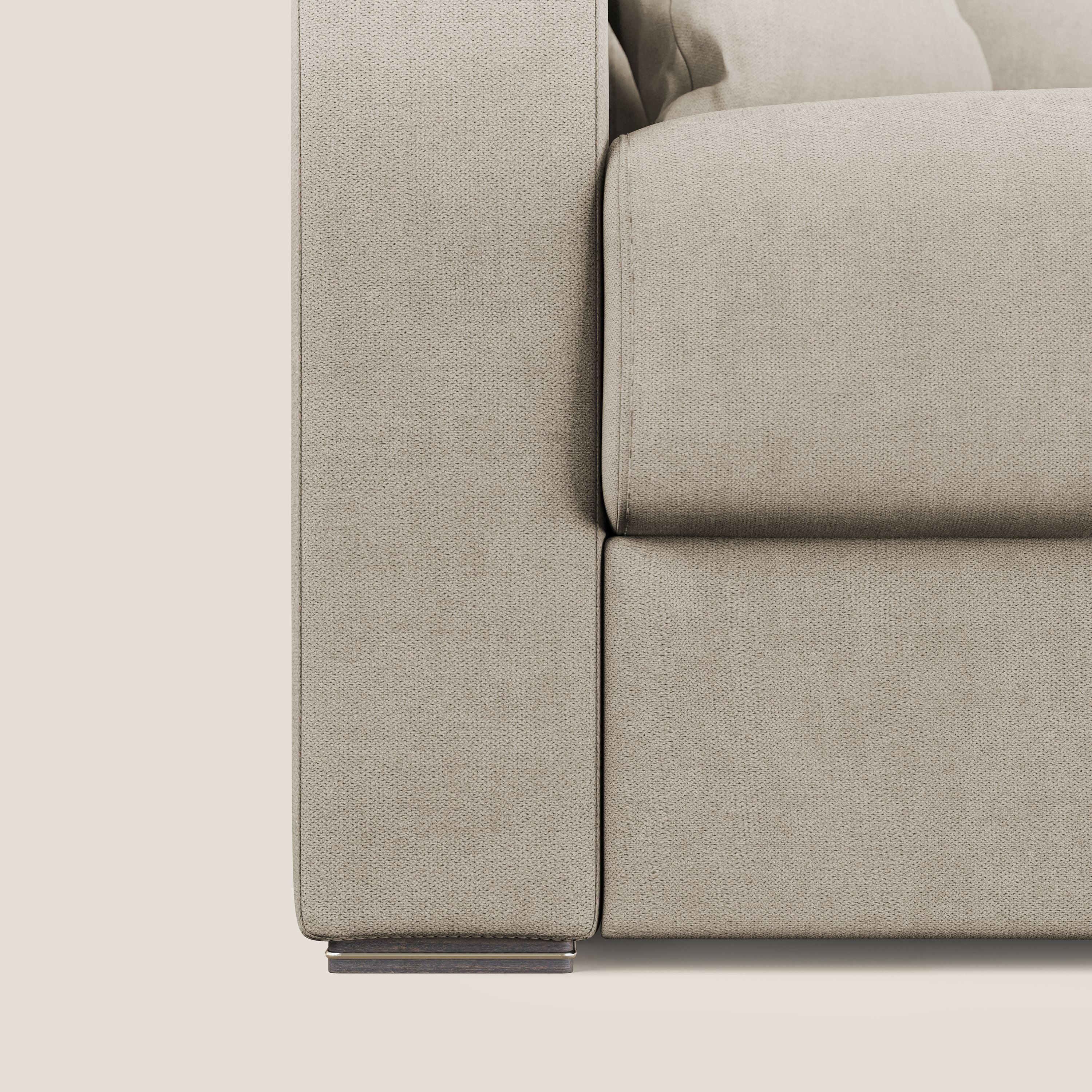 Best Divano letto matrimoniale in tessuto impermeabile T02 beige - divani.store