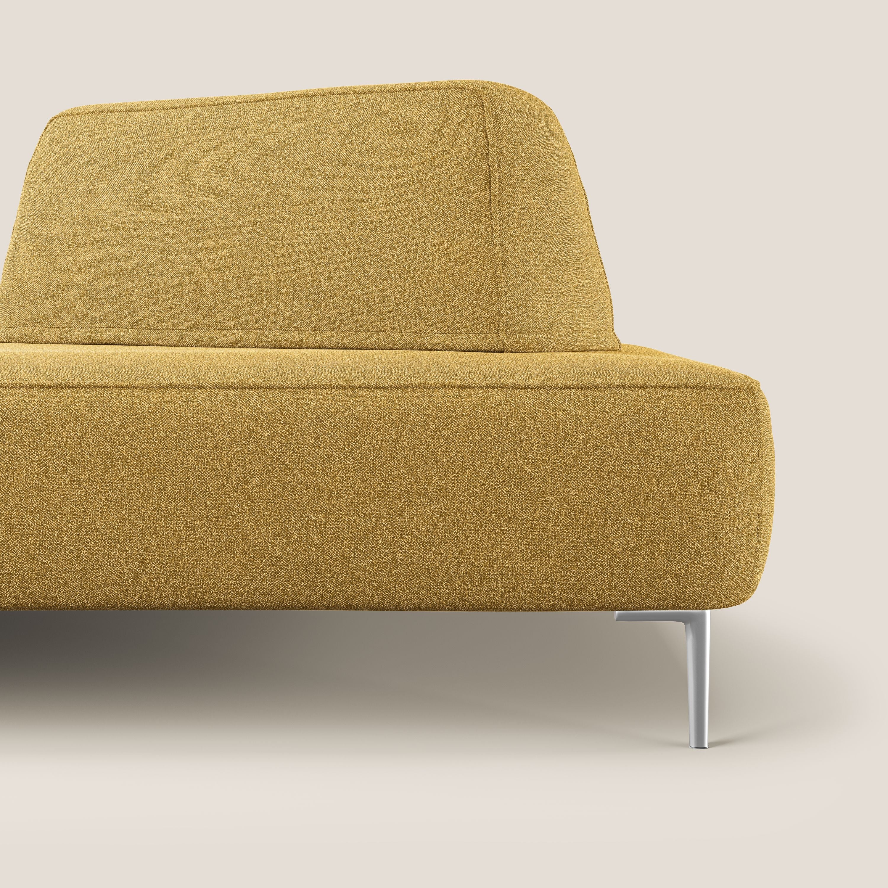 Newton divano modulare con schienali movibili T07 giallo - divani.store