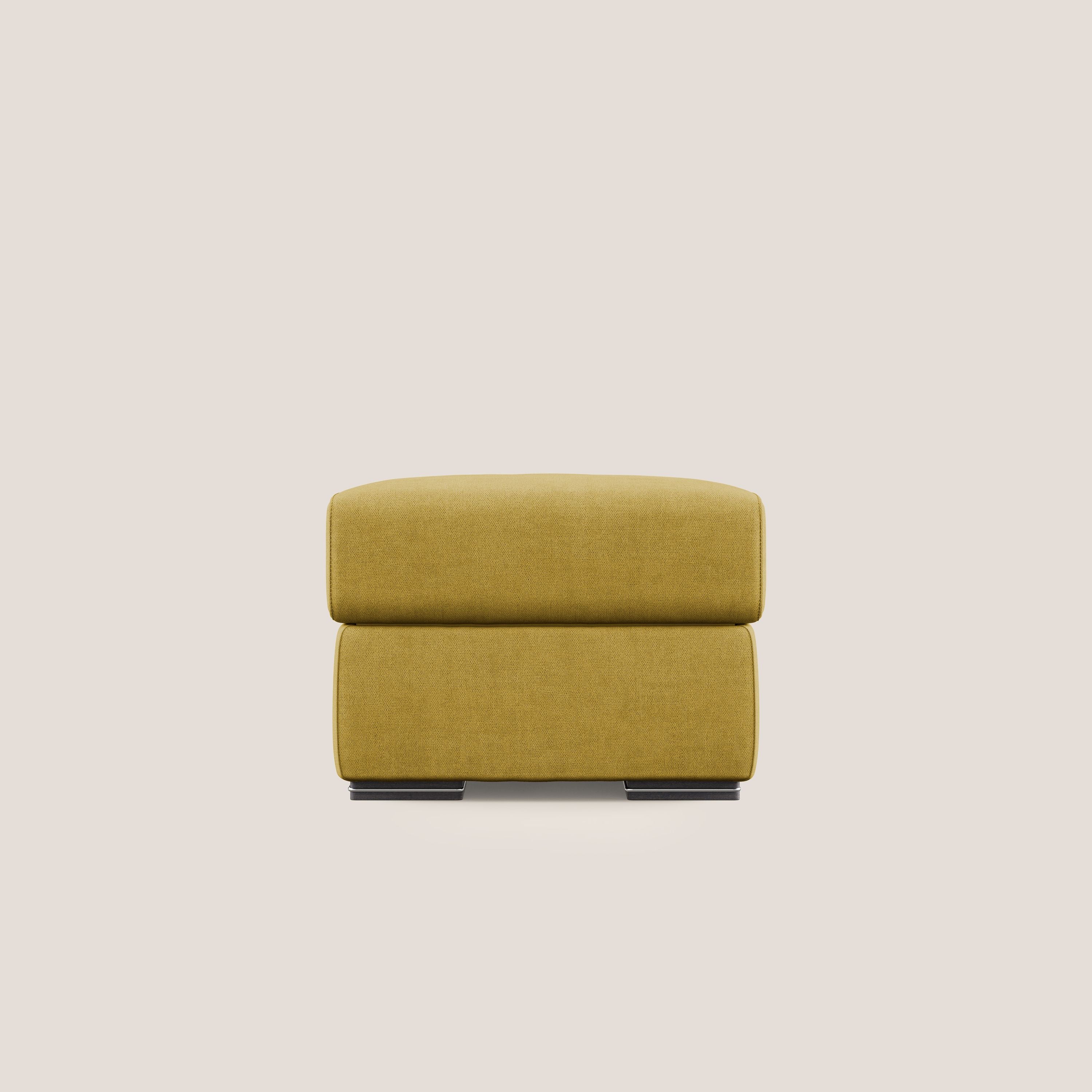 Sun pouf apribile contenitore in tessuto impermeabile T02 giallo - divani.store