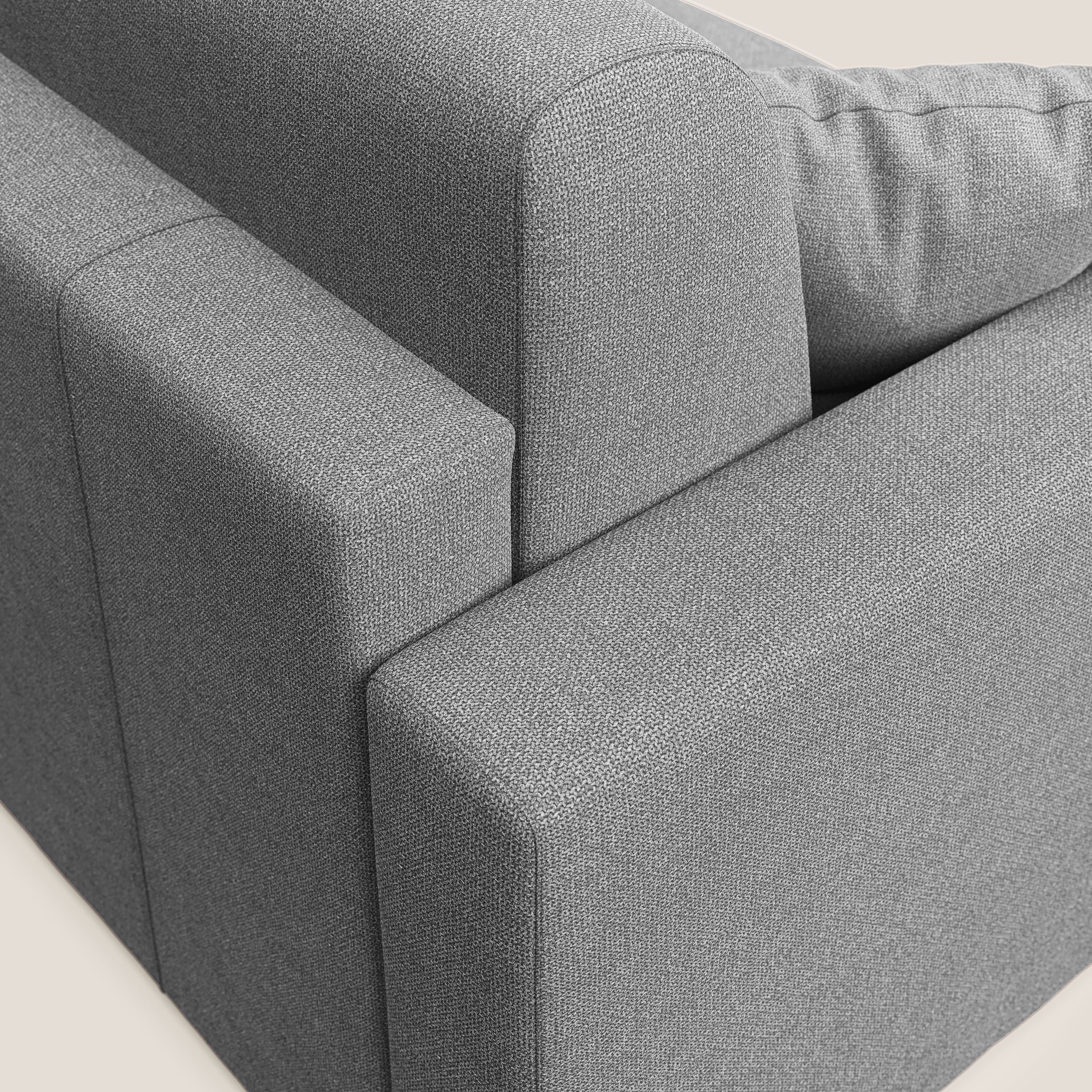 Best Divano letto matrimoniale in tessuto smacchiabile QuickClean T08 grigio - divani.store