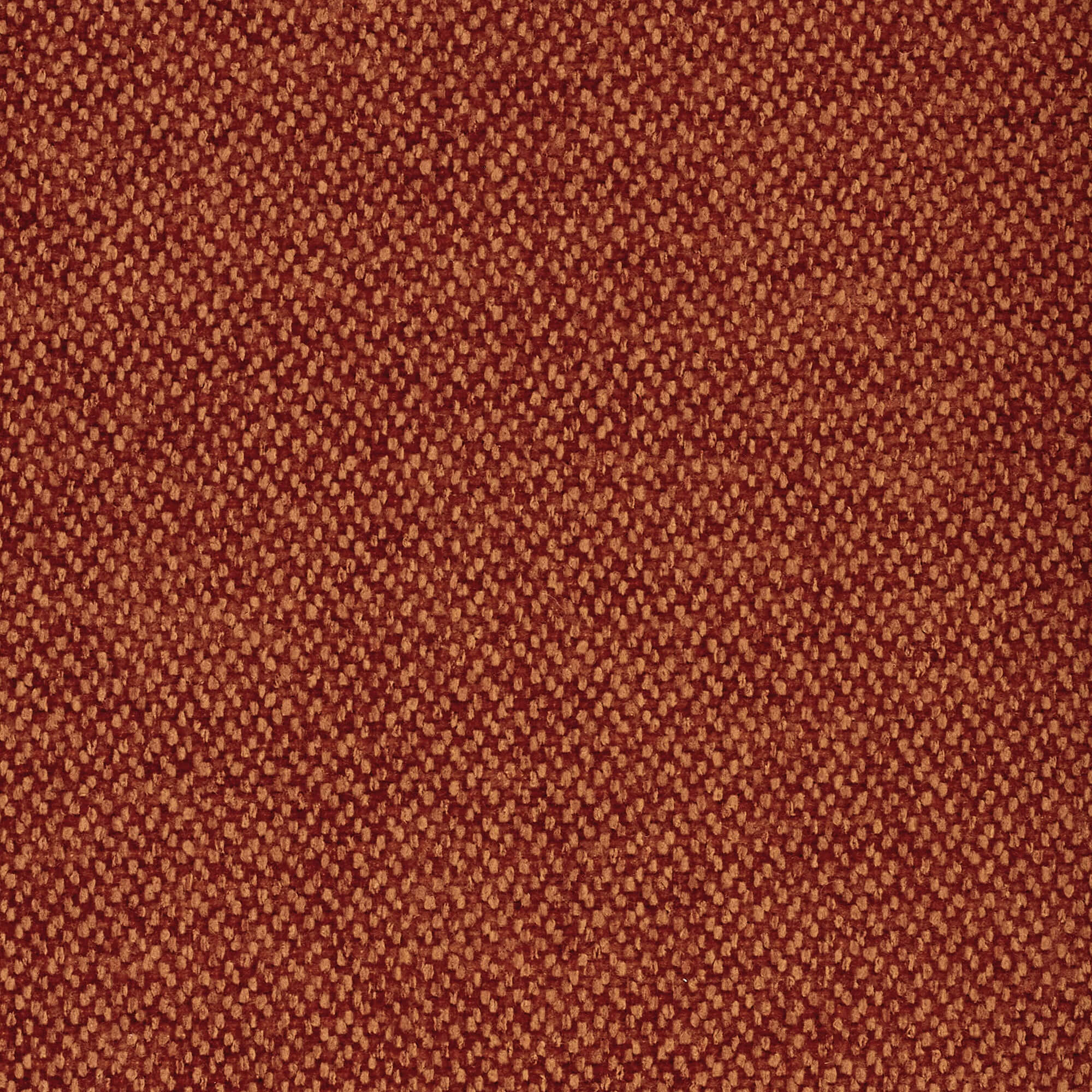 Primo piano di BonBon modulo centrale 70 cm di Divani.Store: un tessuto antimacchia T23, soffice e terroso, con punti in rilievo di colore marrone rossiccio e marrone scuro, perfetto come elemento di un divano o di una poltrona componibile.