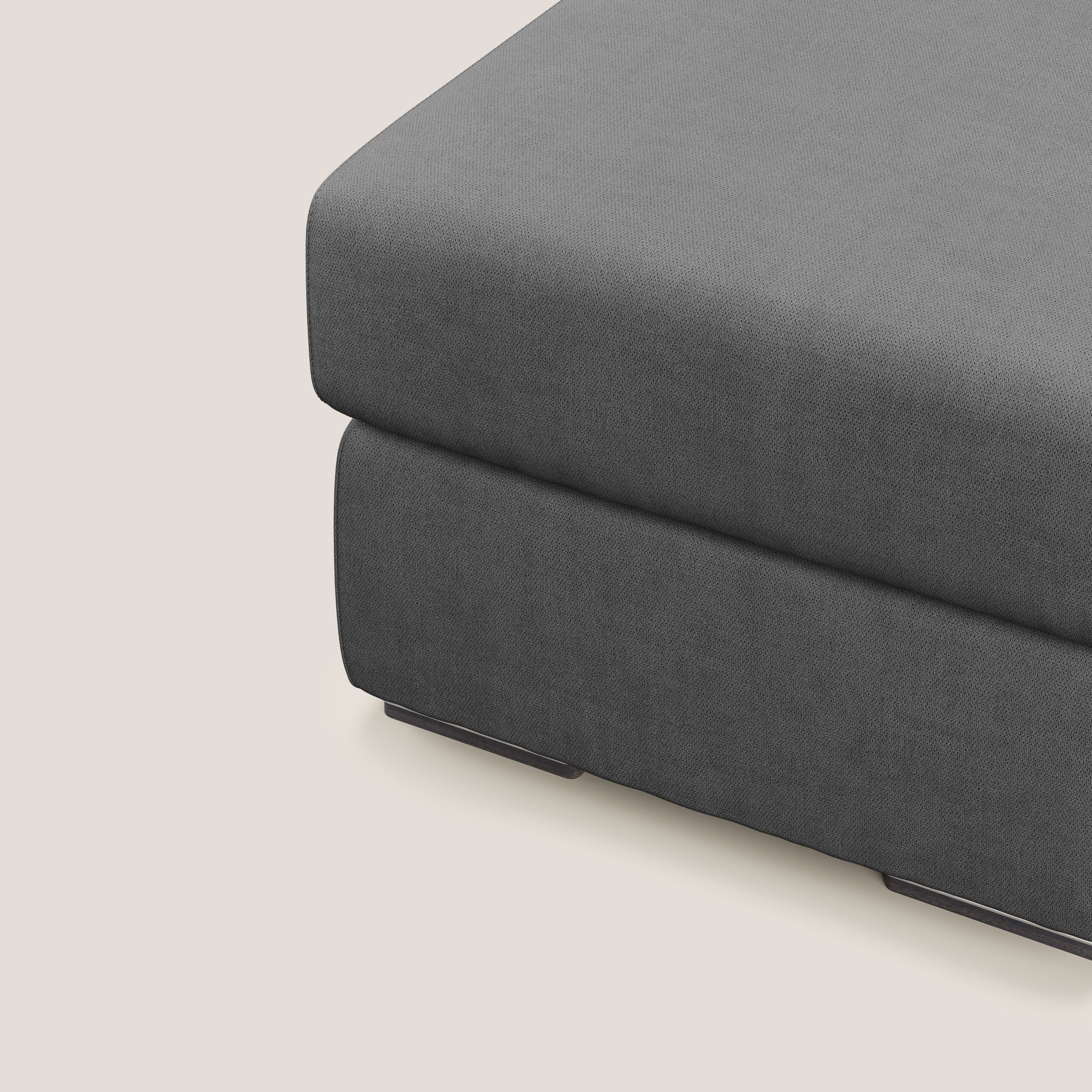 Sun pouf apribile contenitore in tessuto impermeabile T02 grigio - divani.store