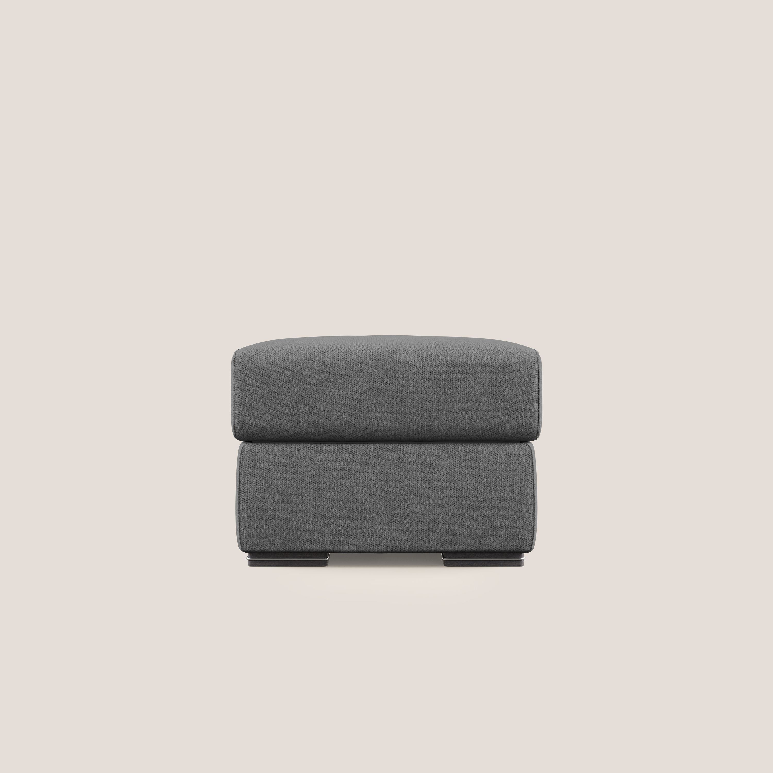 Sun pouf apribile contenitore in tessuto impermeabile T02 grigio - divani.store