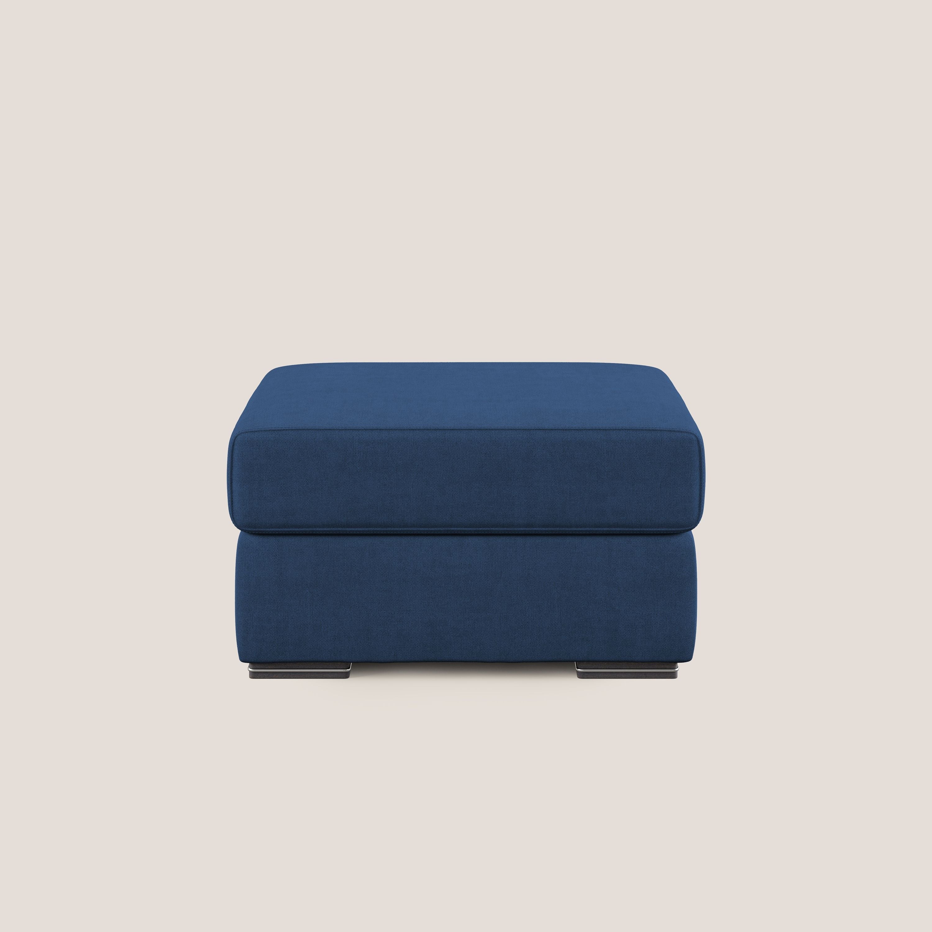 Sun pouf apribile contenitore in tessuto impermeabile T02 blu - divani.store