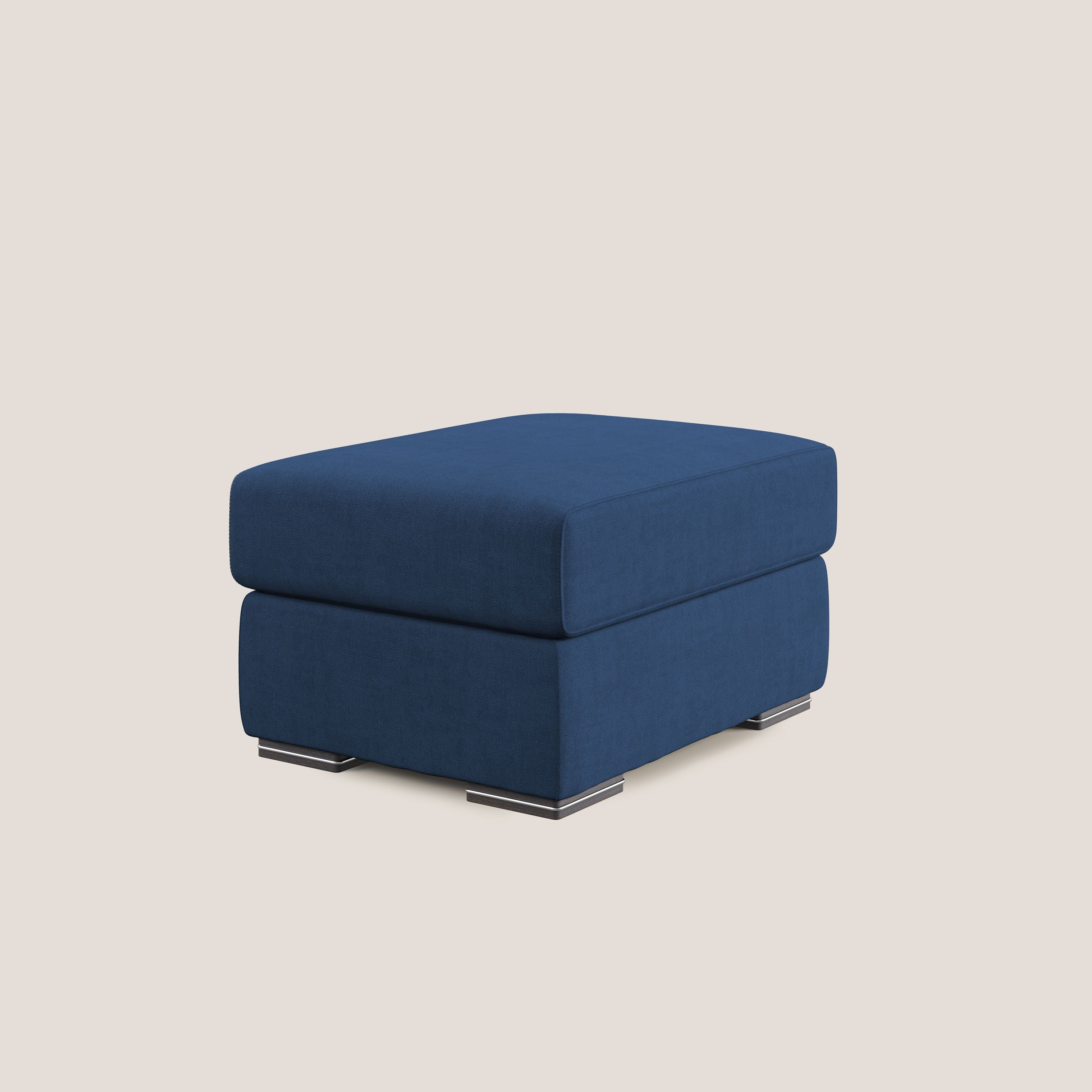 Sun pouf apribile contenitore in tessuto impermeabile T02 blu - divani.store