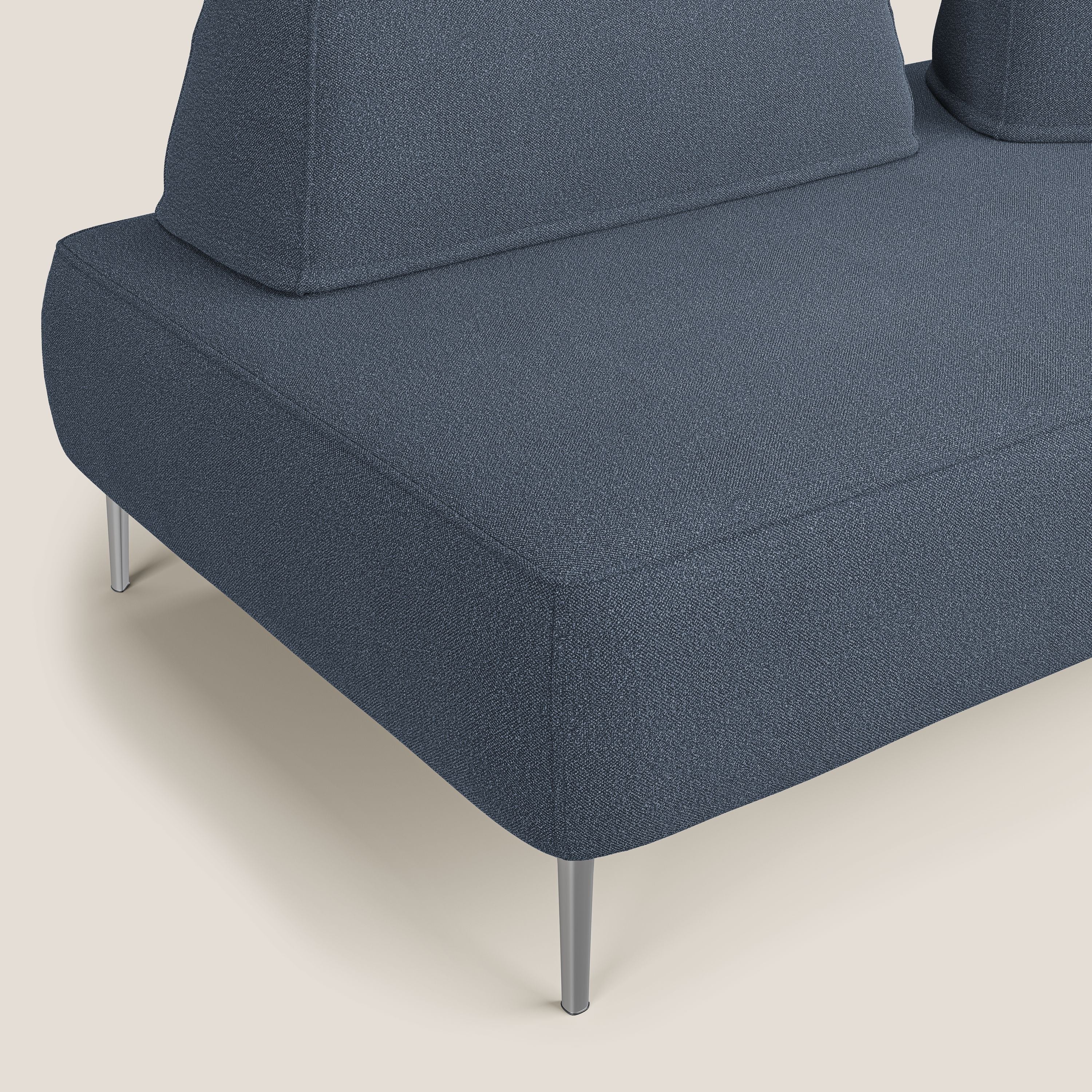 Newton divano modulare con schienali movibili T07 blu - divani.store