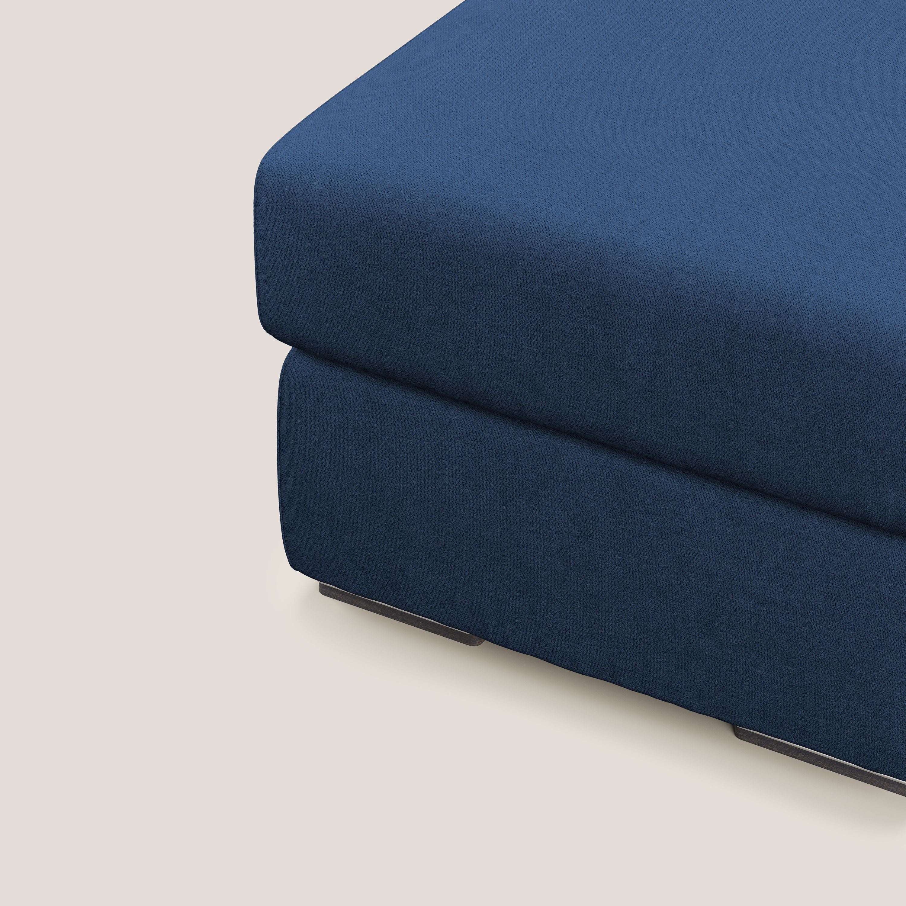 Sun pouf apribile contenitore in tessuto impermeabile T02 blu - divani.store