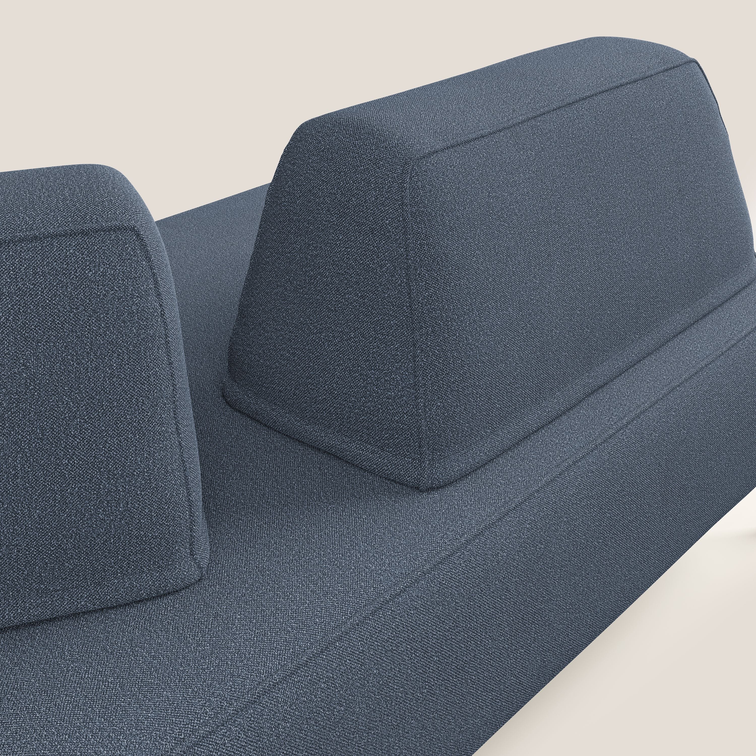 Newton divano modulare con schienali movibili T07 blu - divani.store