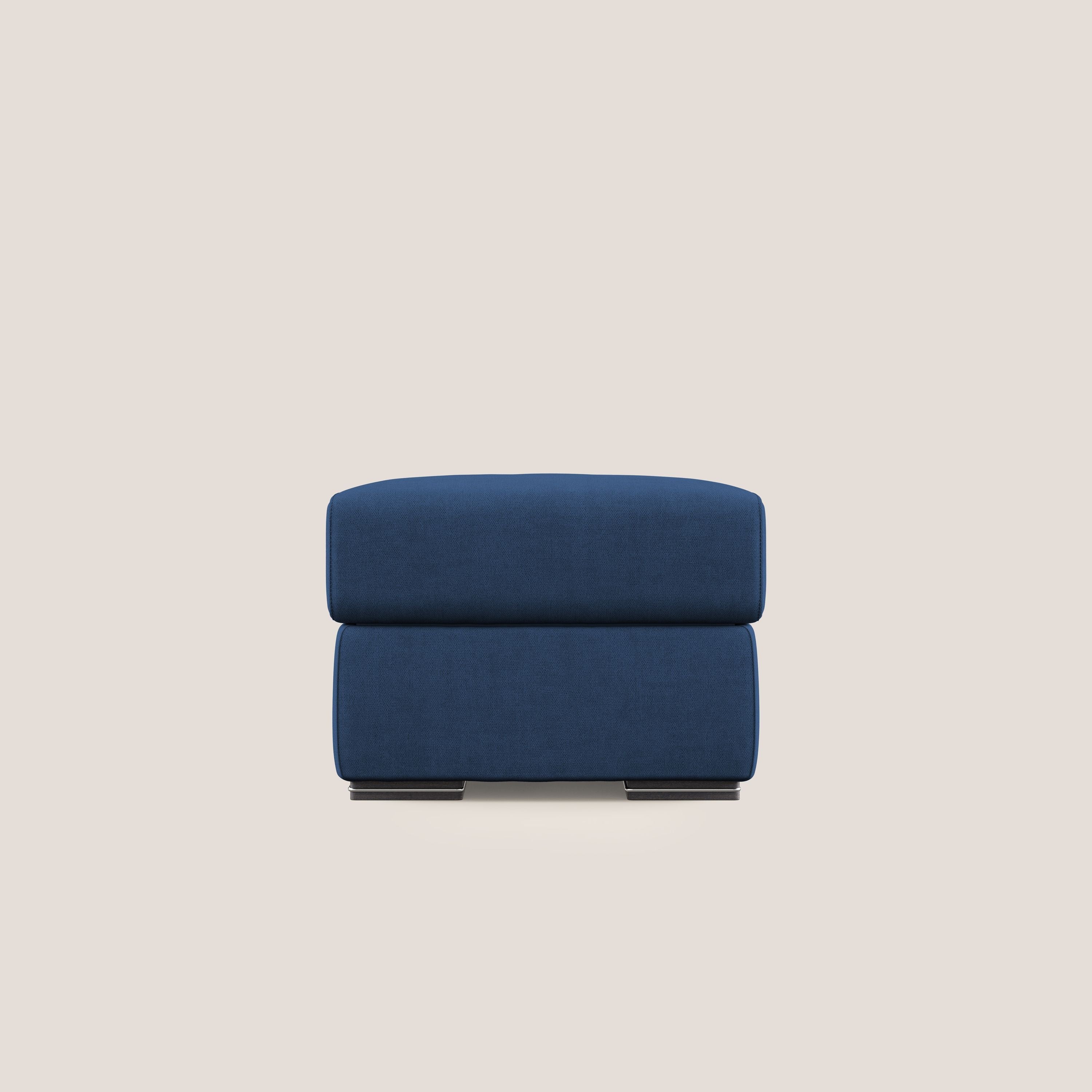 Sun pouf apribile contenitore in tessuto impermeabile T02 blu - divani.store