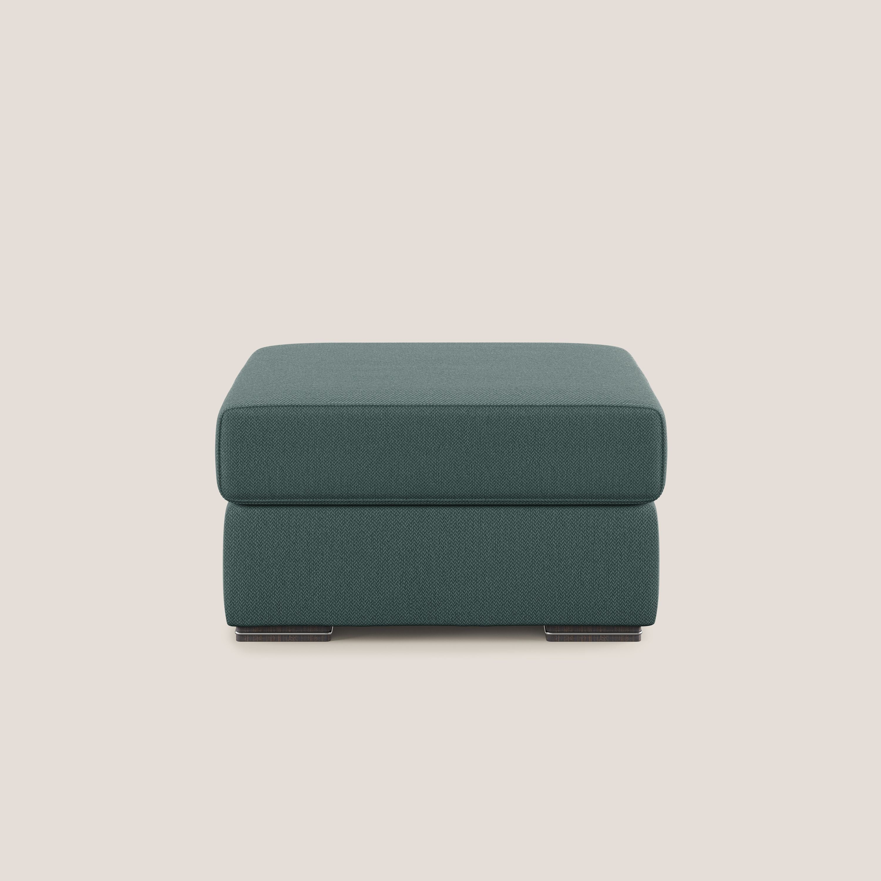 Sun pouf apribile contenitore in tessuto smacchiabile ad acqua T05 verde - divani.store