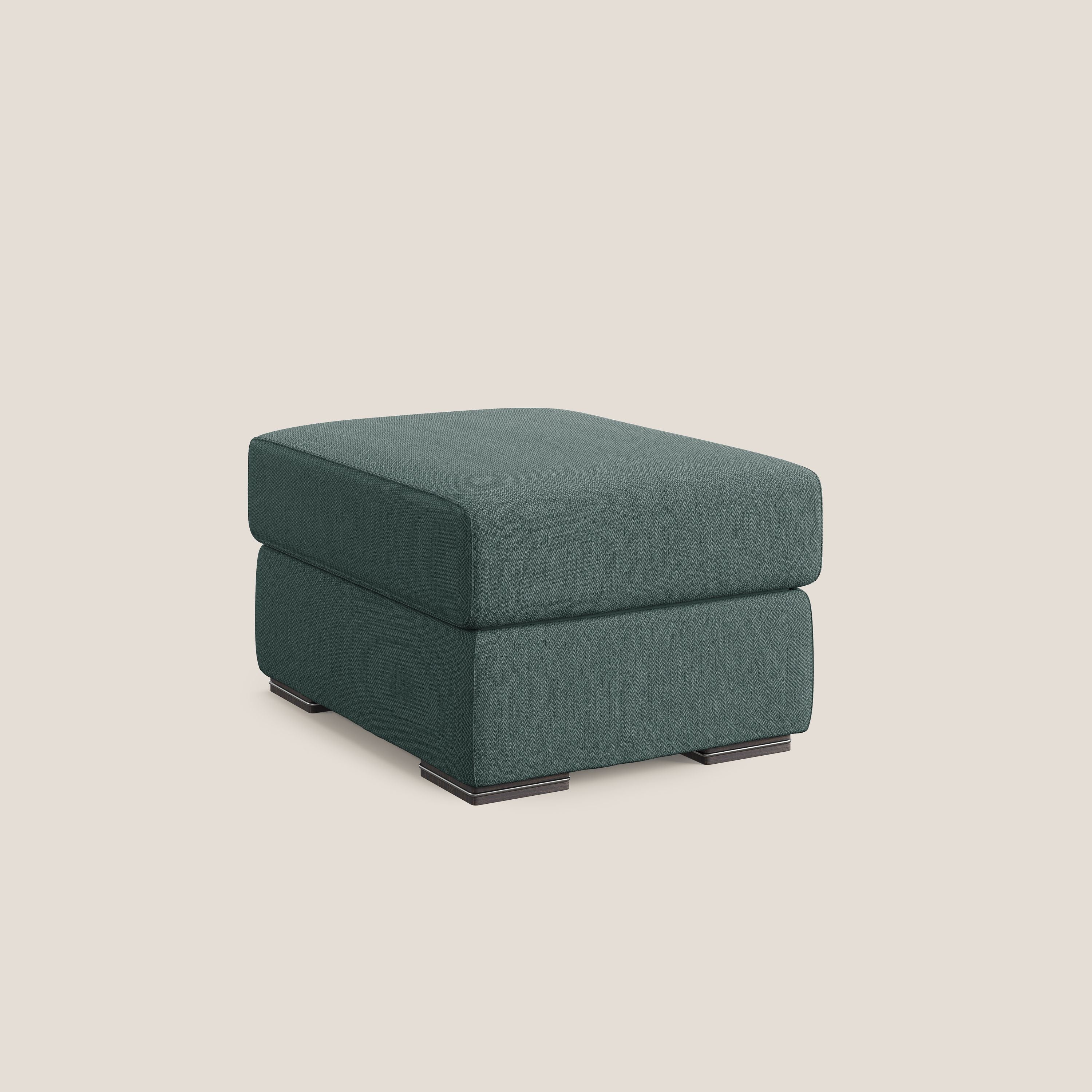 Sun pouf apribile contenitore in tessuto smacchiabile ad acqua T05 verde - divani.store