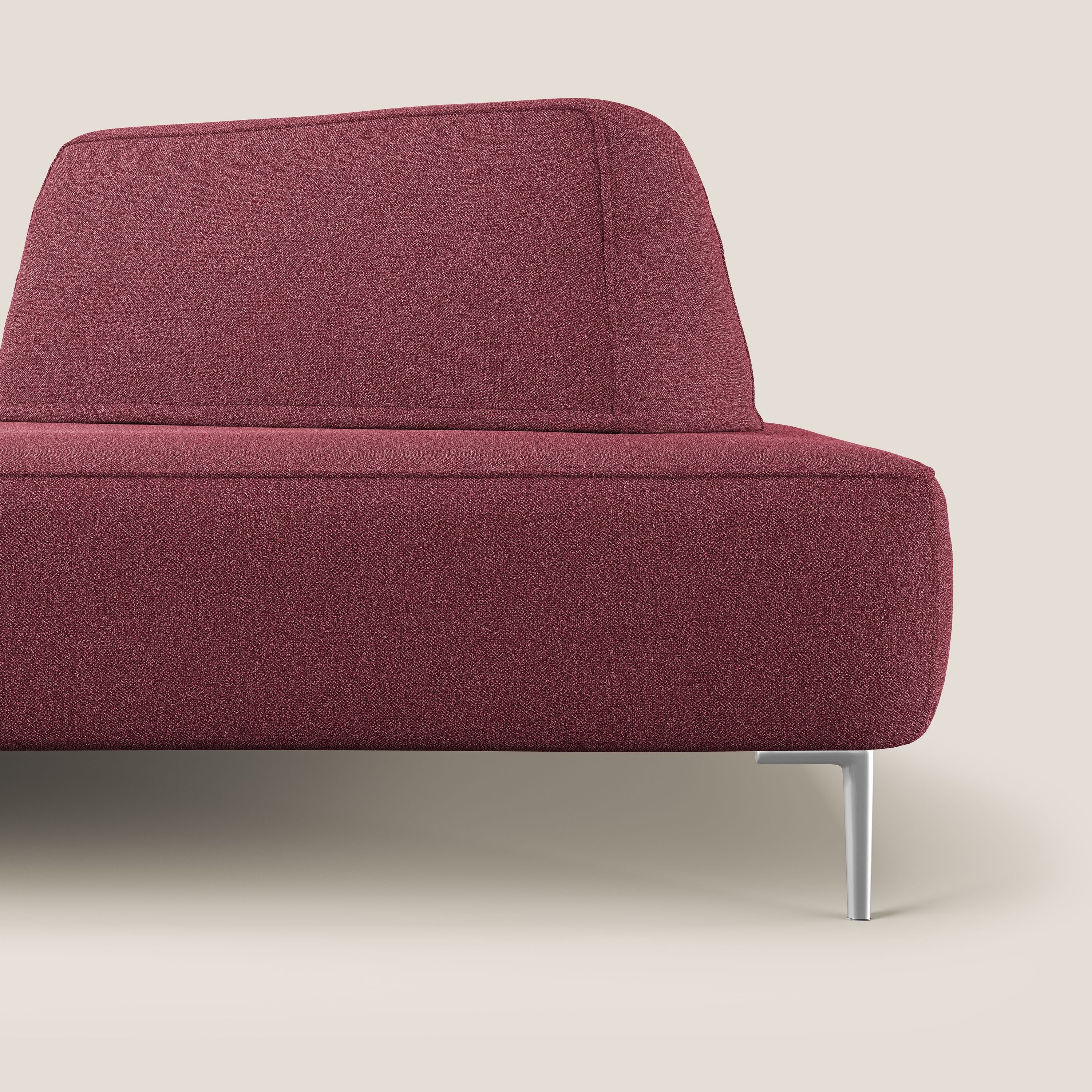 Newton divano modulare con schienali movibili T07 rosso - divani.store