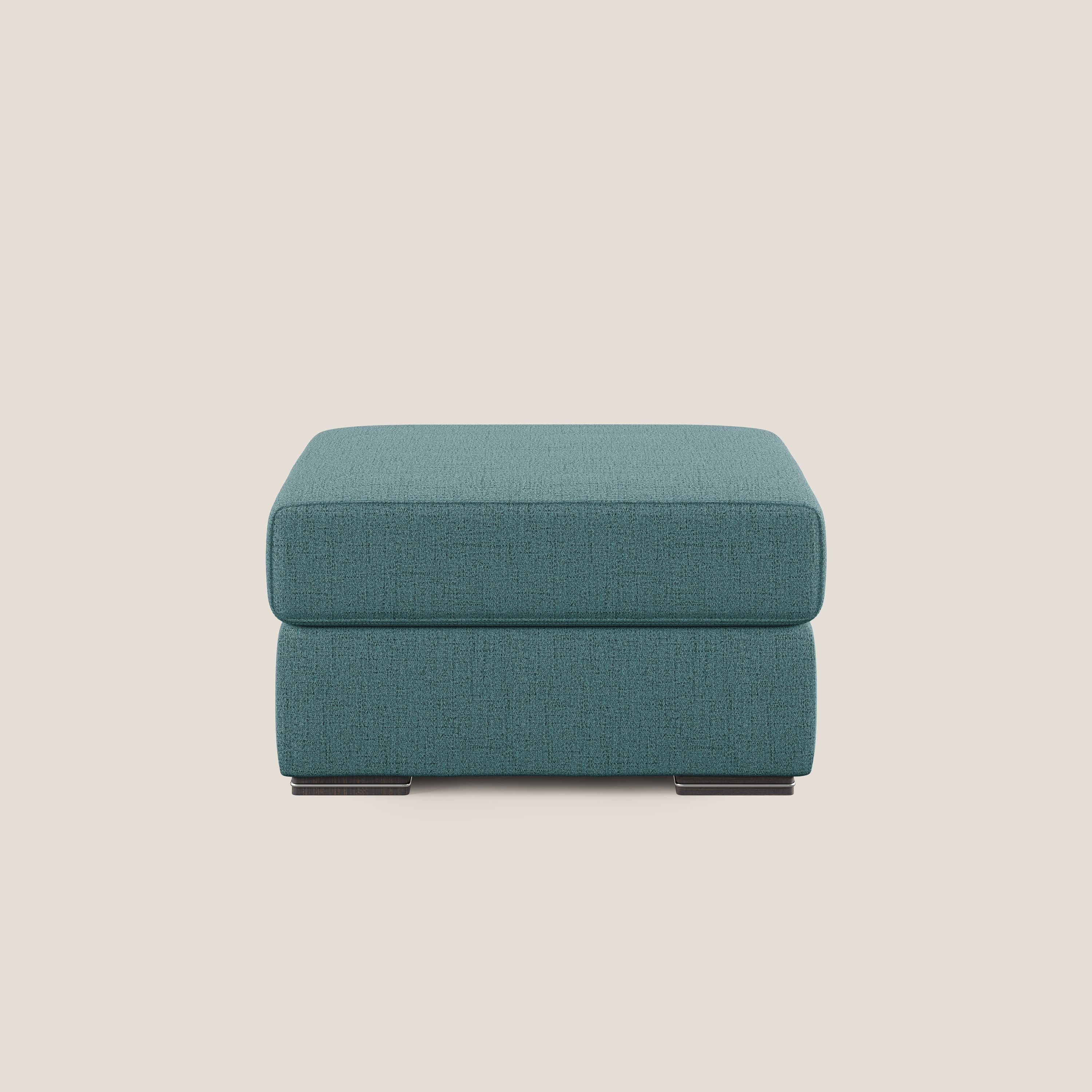 Sun pouf apribile contenitore in tessuto impermeabile fiammato T03 azzurro - divani.store