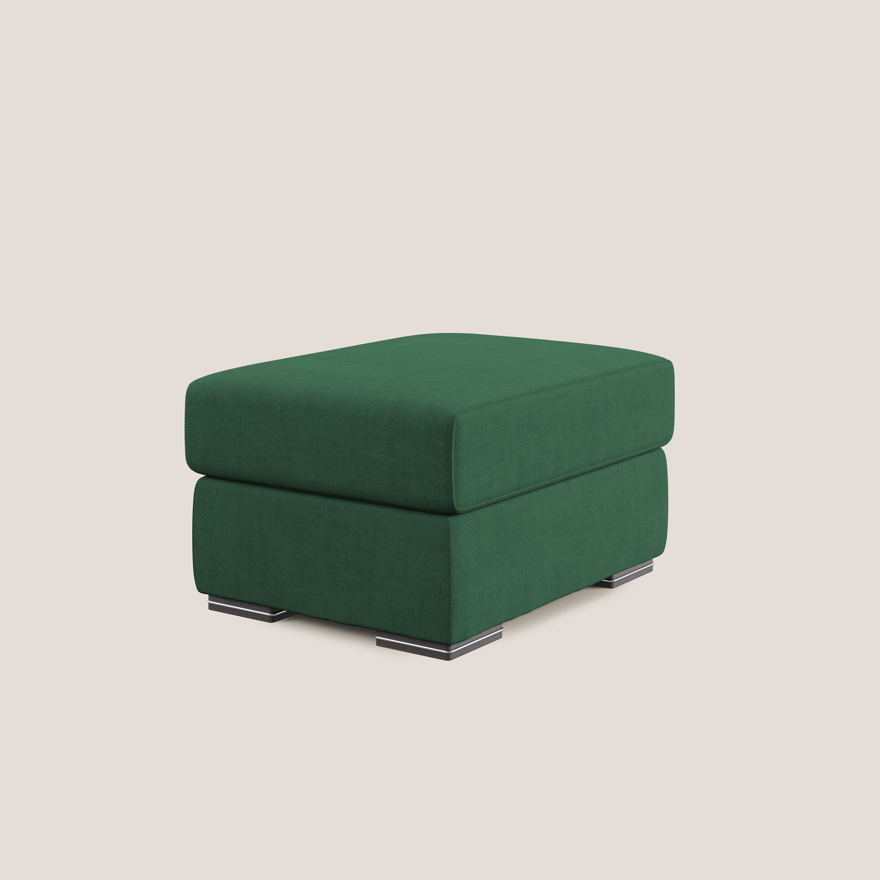 Sun pouf apribile contenitore in tessuto impermeabile T02 verde - divani.store