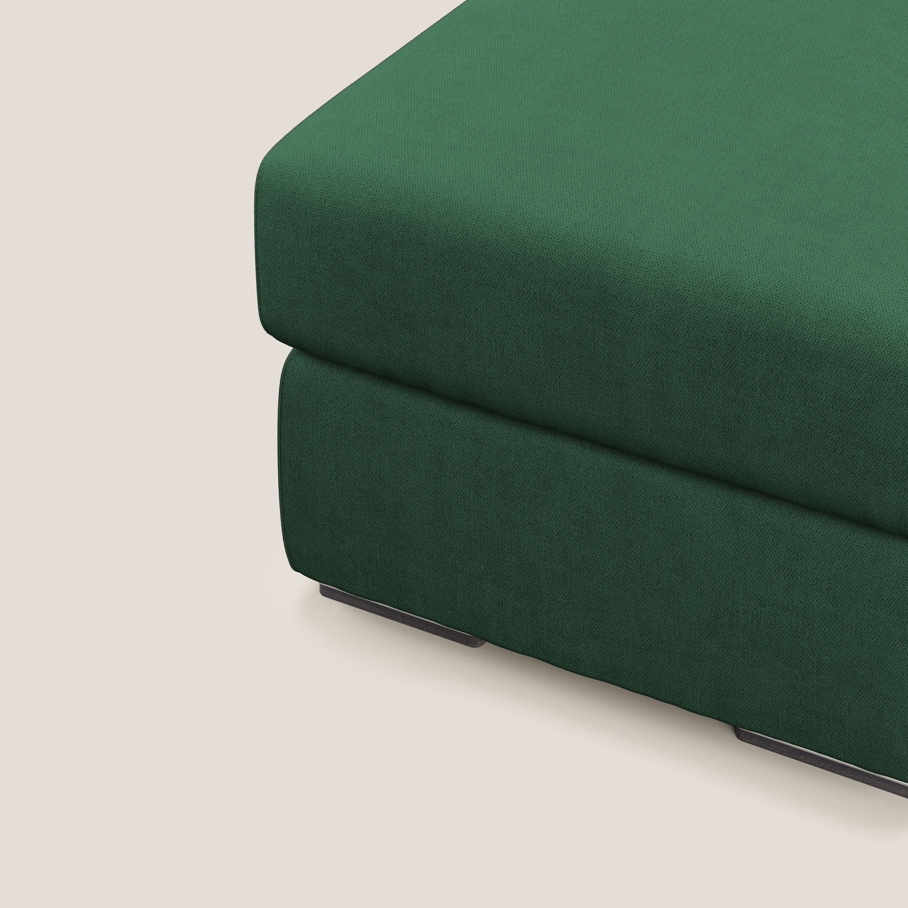 Sun pouf apribile contenitore in tessuto impermeabile T02 verde - divani.store