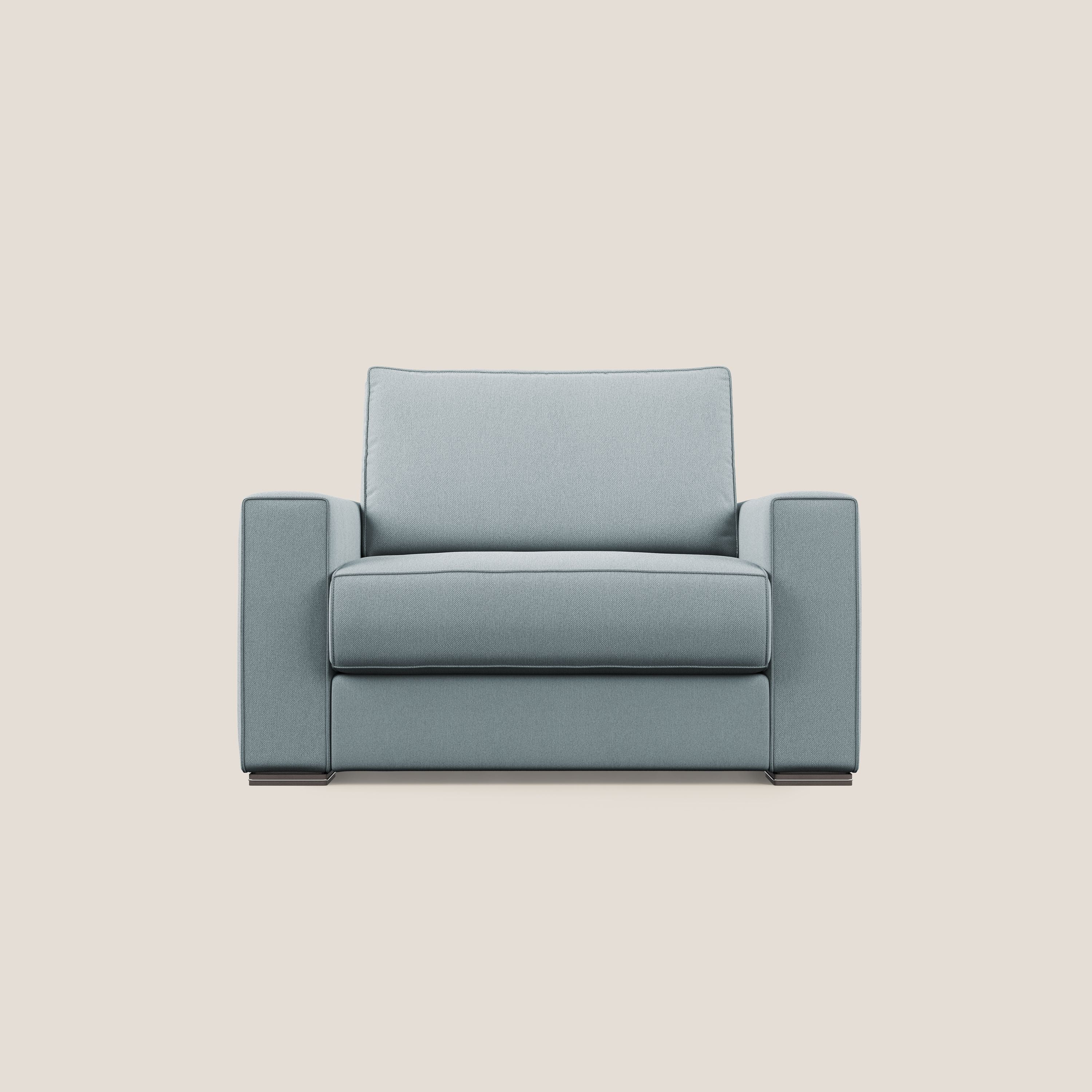 Dream poltrona letto in tessuto smacchiabile T05 carta da zucchero - divani.store